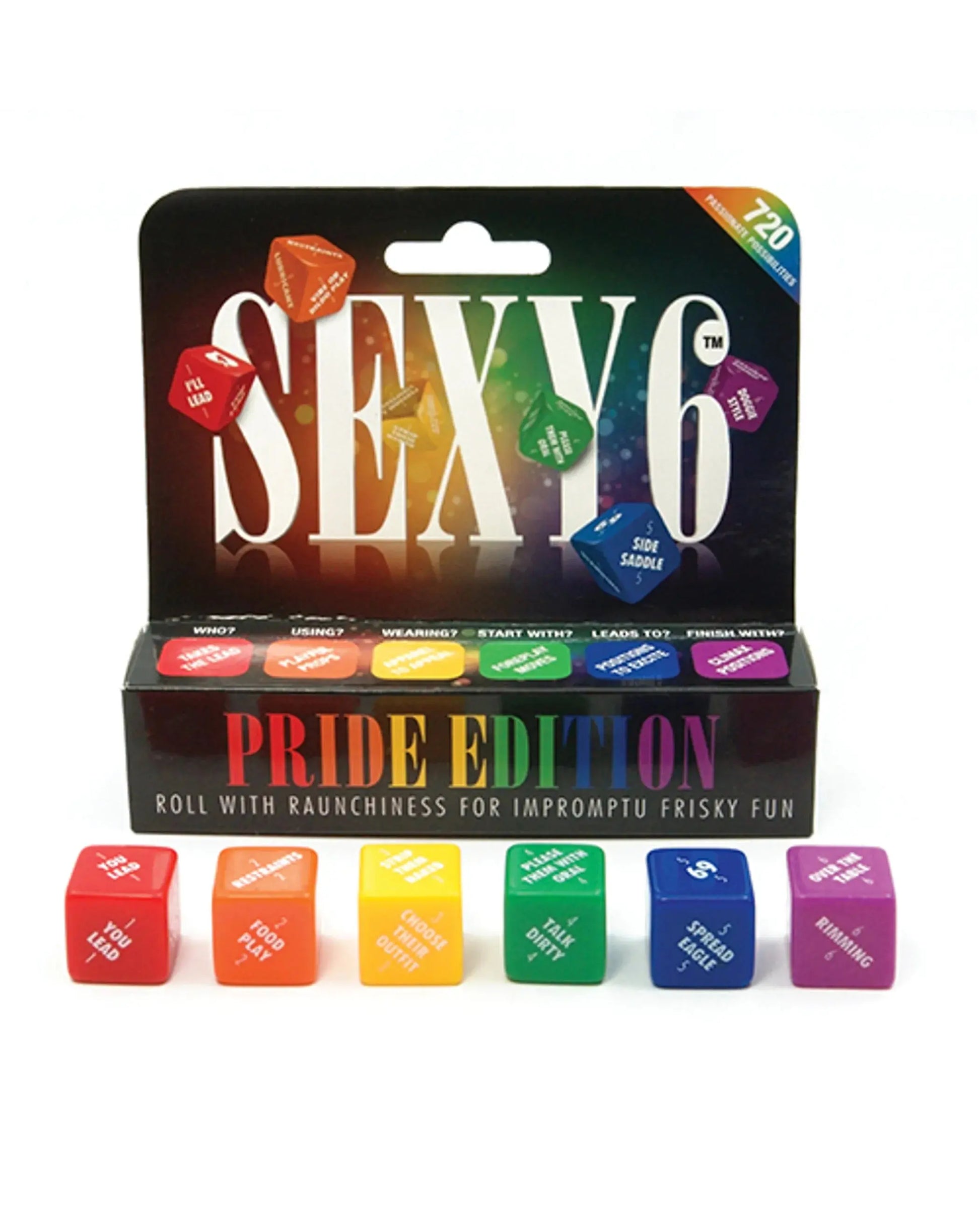 Sexy 6 Dice Pride Edition Creative Conceptions