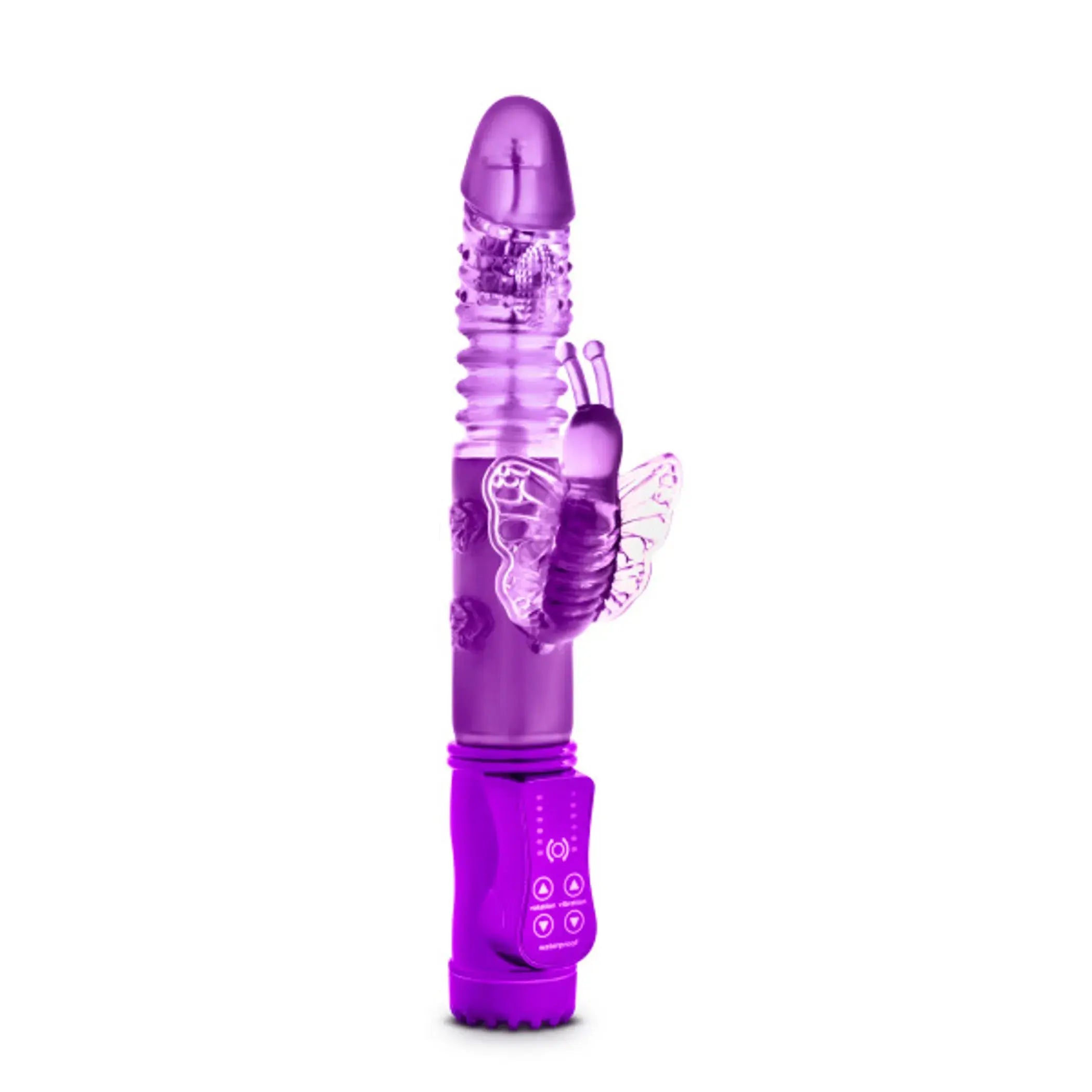 Sexy Things Butterfly Thruster Mini Purple Blush Novelties