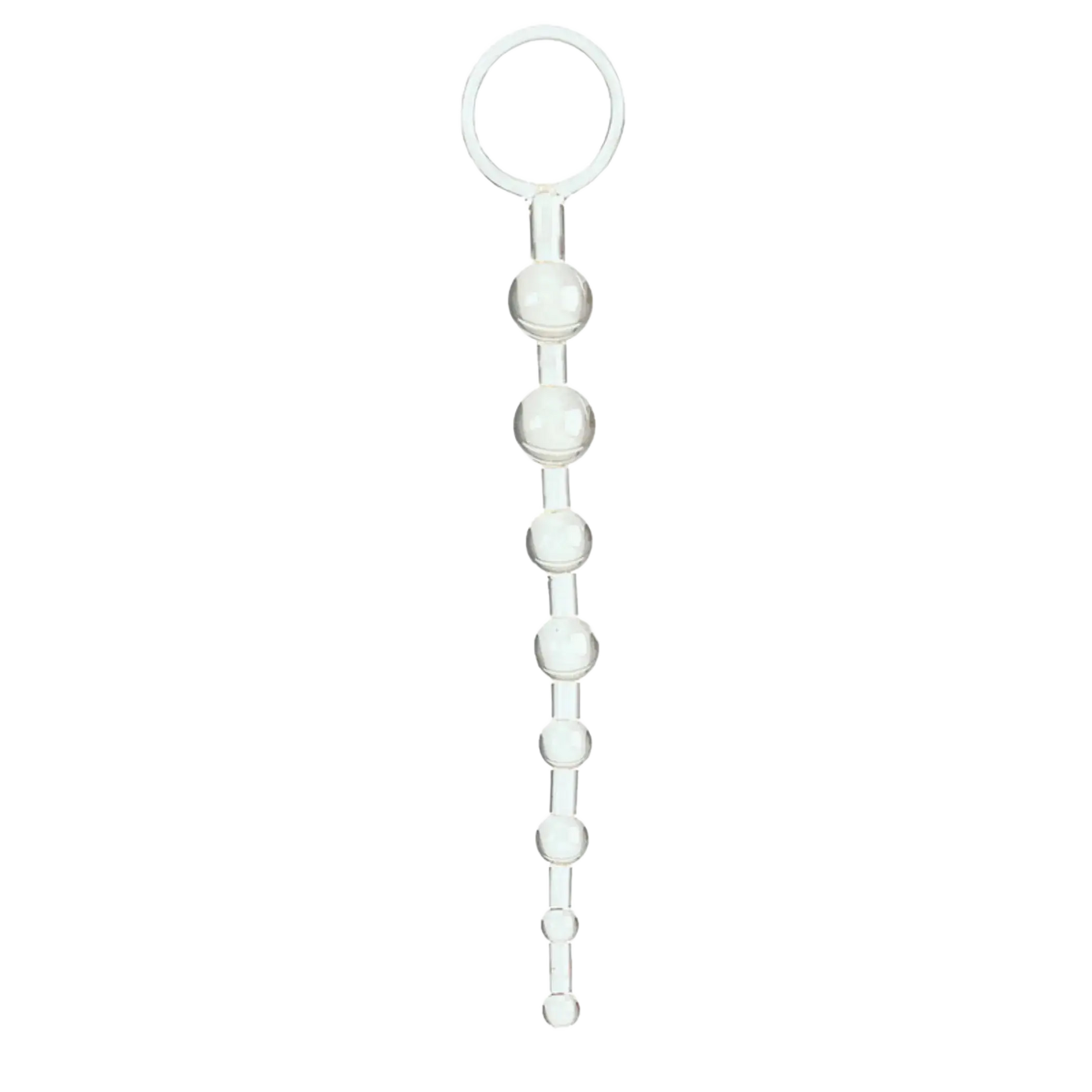 SHANES WORLD ANAL 101 INTRO BEADS CLEAR California Exotic Novelties