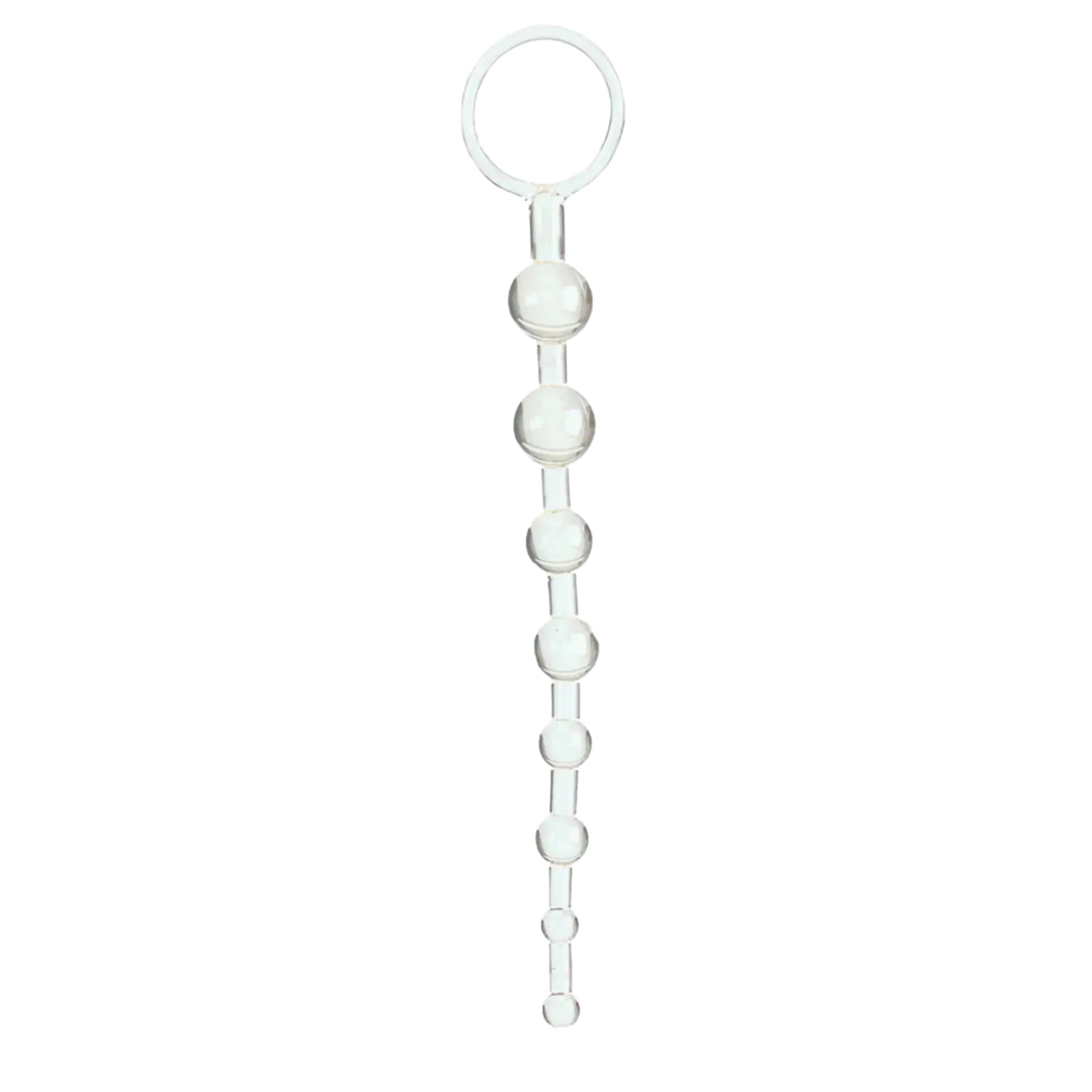 SHANES WORLD ANAL 101 INTRO BEADS CLEAR California Exotic Novelties