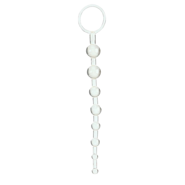 SHANES WORLD ANAL 101 INTRO BEADS CLEAR California Exotic Novelties