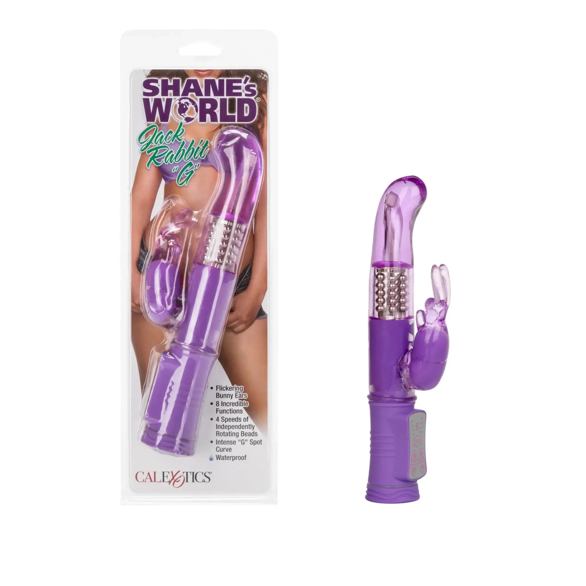 Shane's World Jack Rabbit G Purple California Exotic Novelties