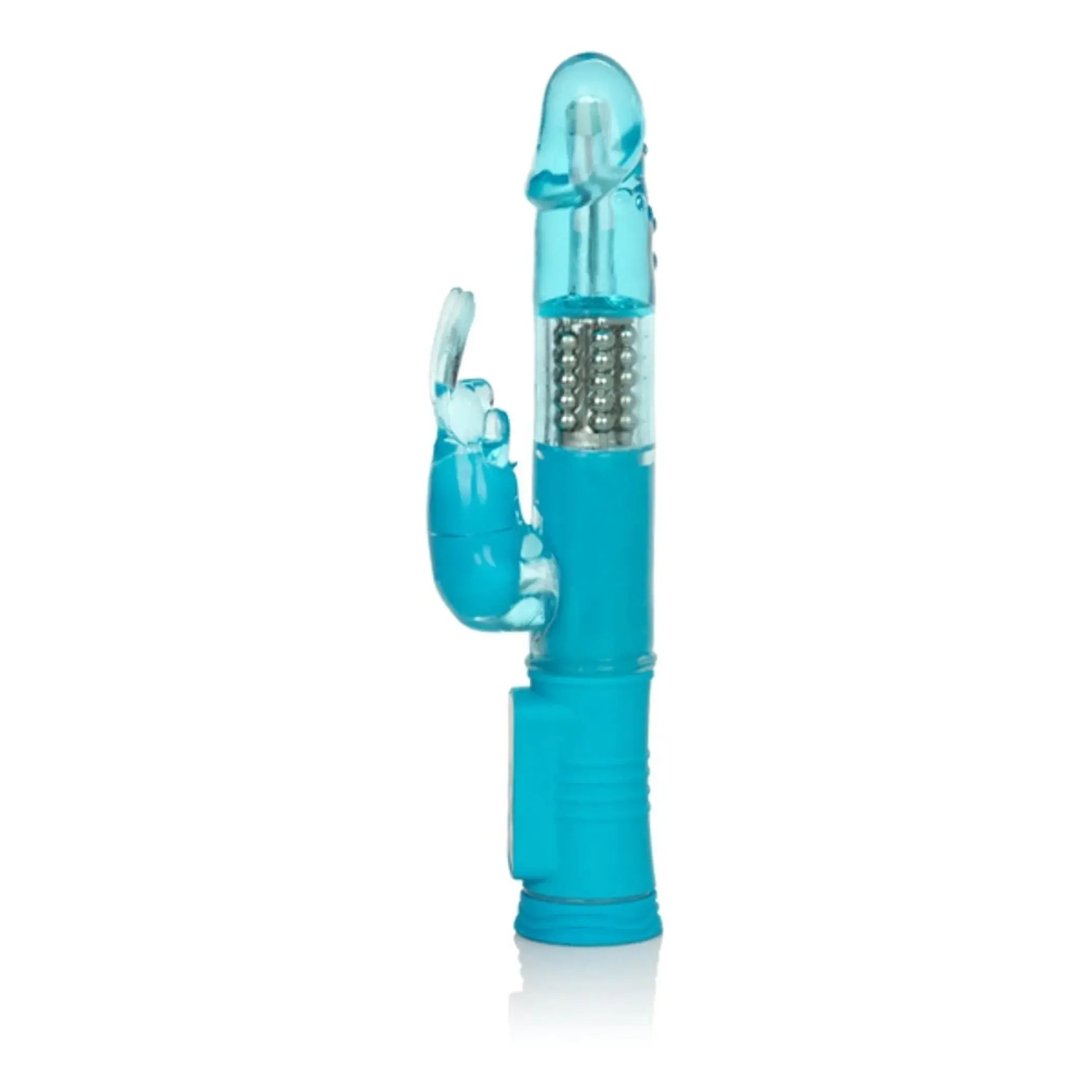 Shane's World Jack Rabbit Vibrator Blue California Exotic Novelties