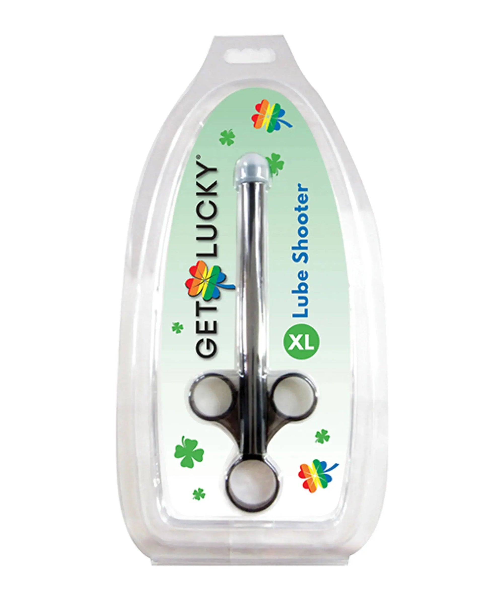 Shibari Get Lucky Lube Shooter XL Black Thank Me Now