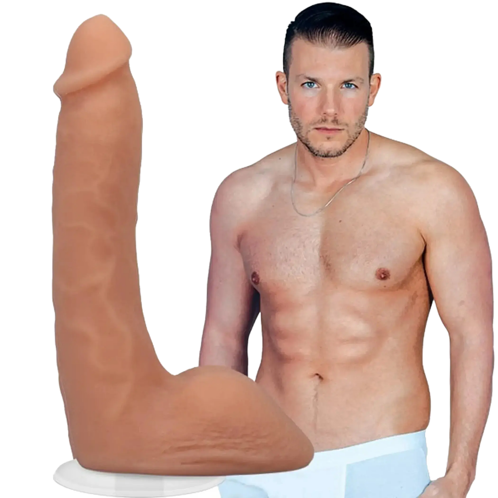 SIGNATURE COCKS CODEY STEELE VANILLA Doc Johnson Novelties