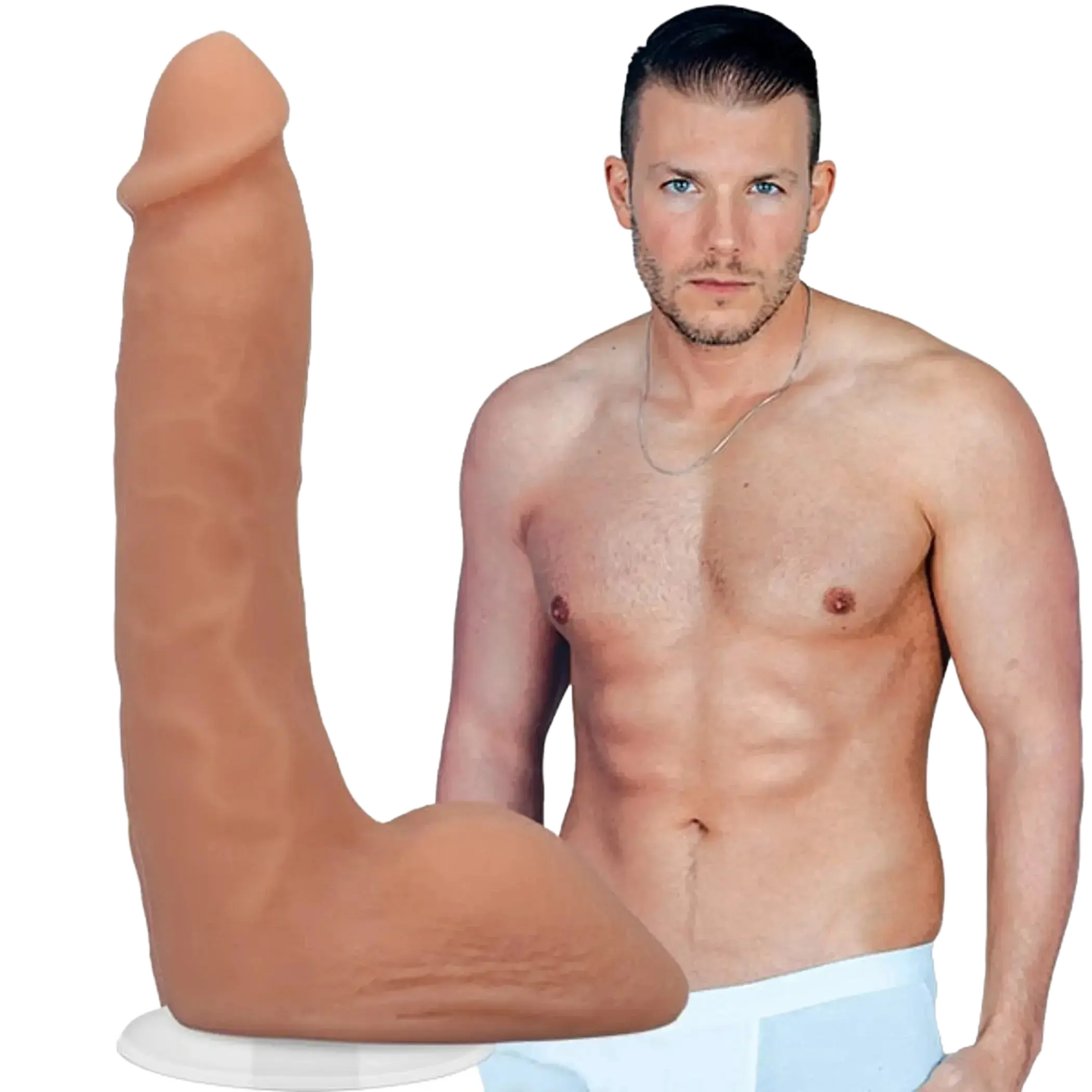 SIGNATURE COCKS CODEY STEELE VANILLA Doc Johnson Novelties