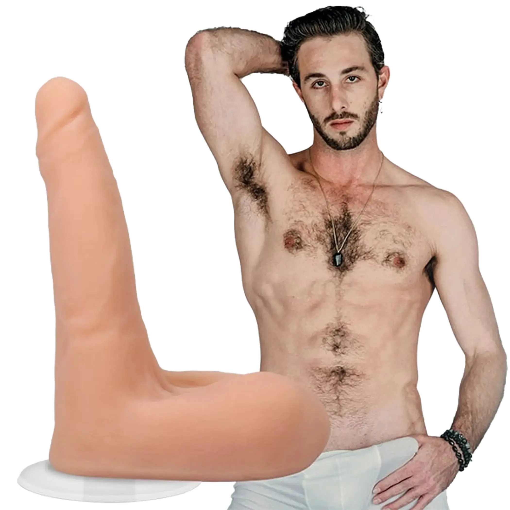 SIGNATURE COCKS LUCAS FROST VANILLA Doc Johnson Novelties