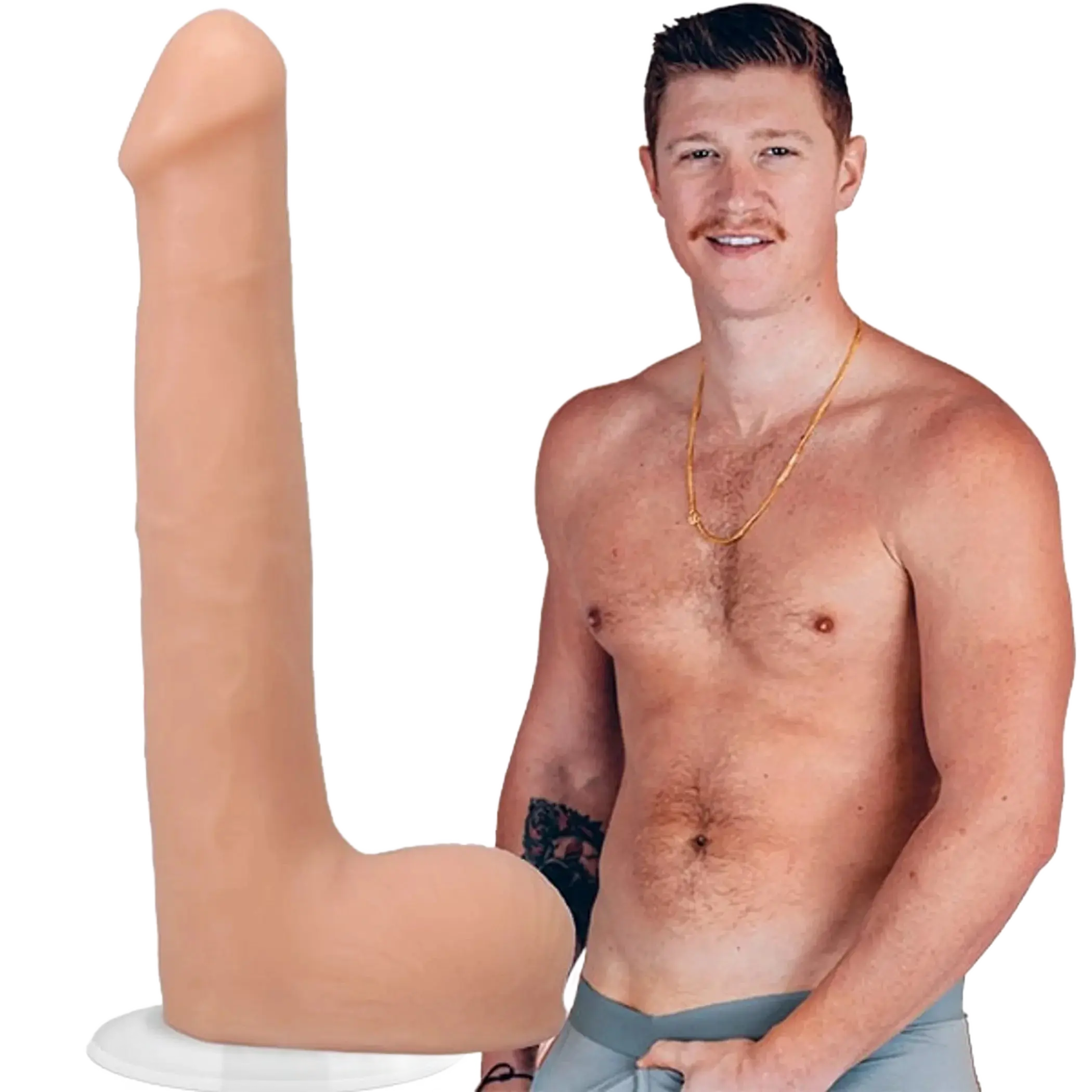 SIGNATURE COCKS OLIVER FLYNN VANILLA Doc Johnson Novelties