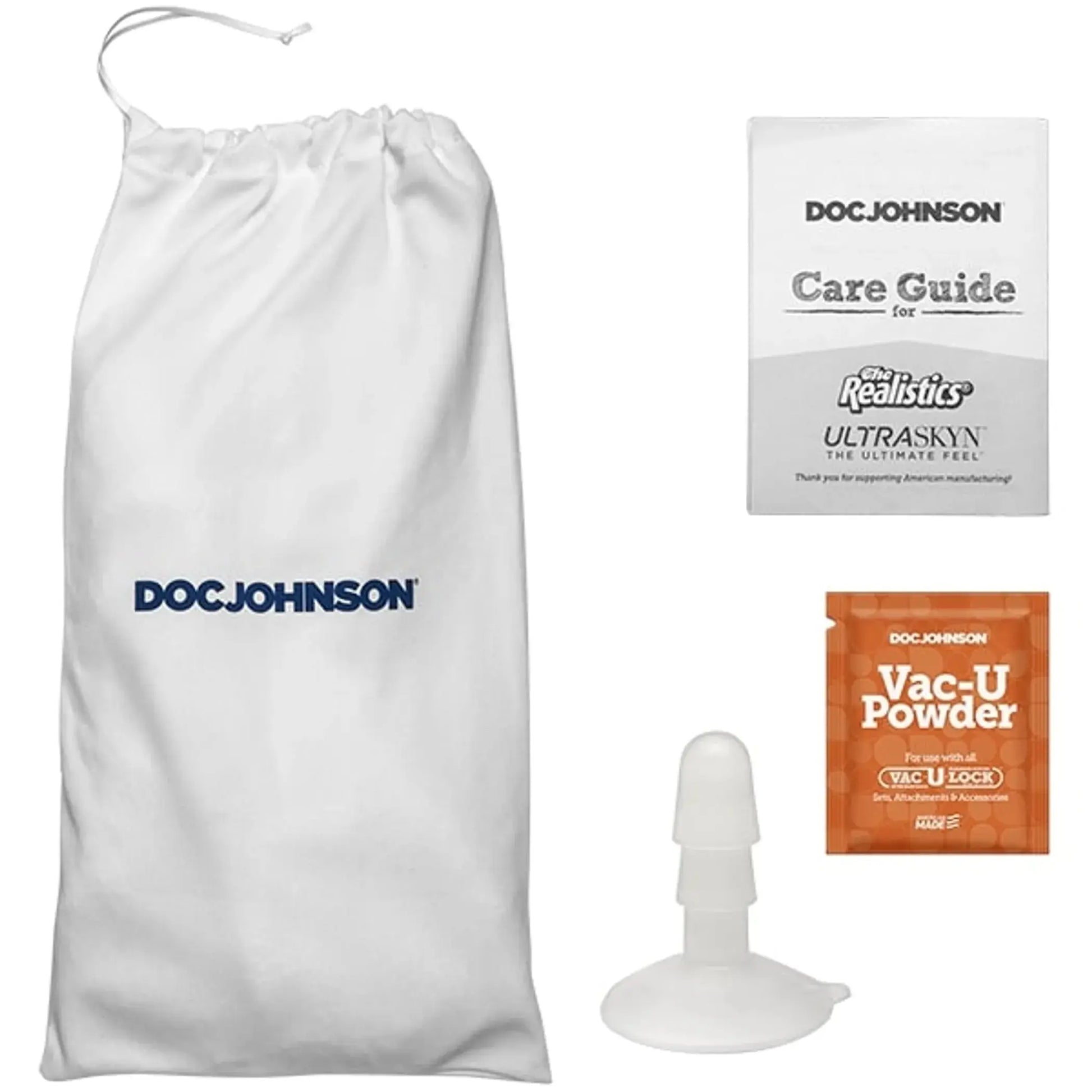 Signature Cocks Owen Gray Dildo Vanilla Doc Johnson Novelties