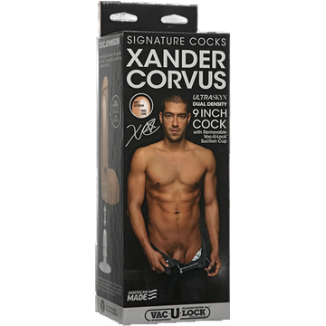SIGNATURE COCKS XANDER CORVUS 9 IN ULTRASKYN Doc Johnson Novelties