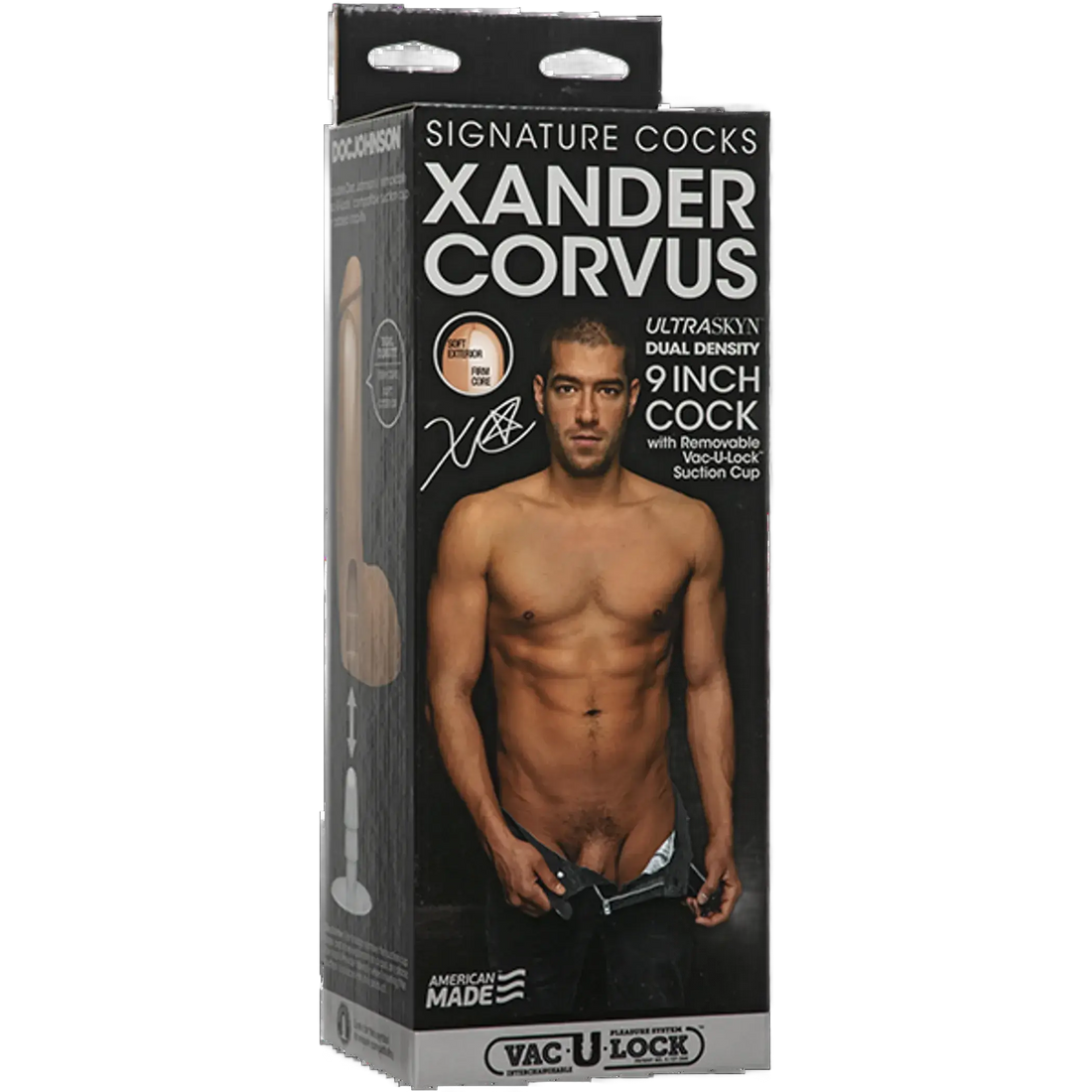 SIGNATURE COCKS XANDER CORVUS 9 IN ULTRASKYN Doc Johnson Novelties