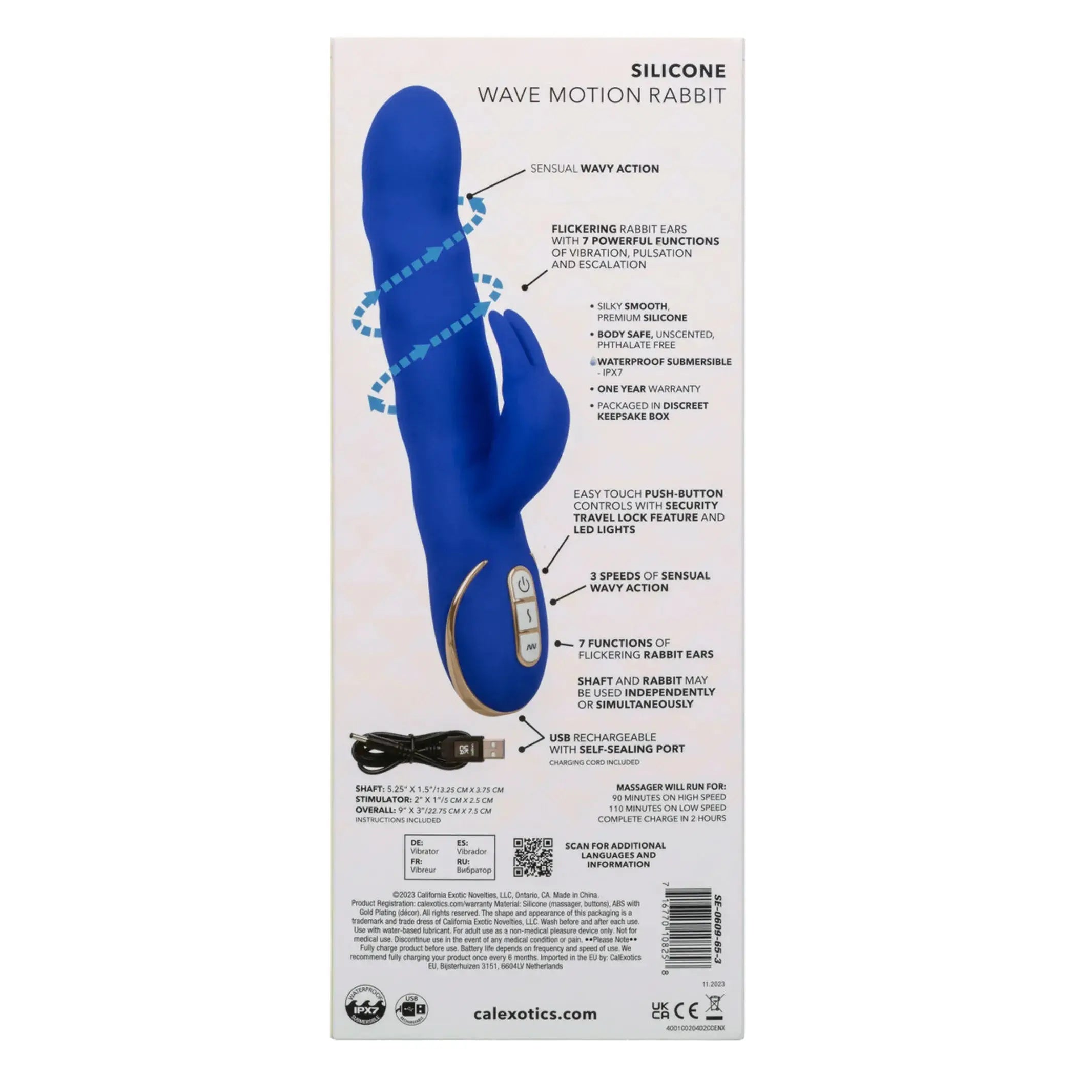 Signature Wave Motion Rabbit California Exotic Novelties