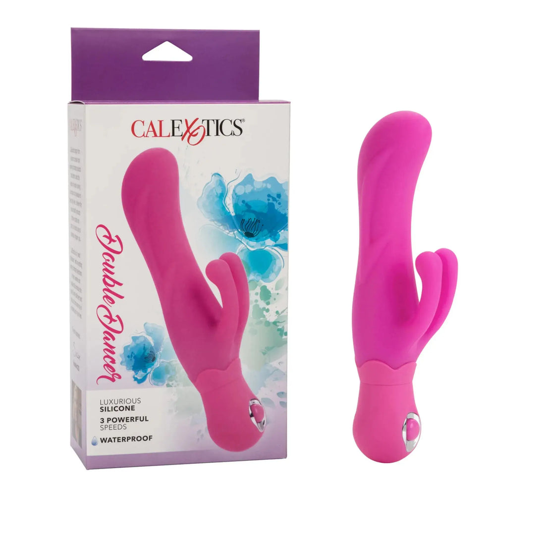 Silicone Double Dancer Vibrator In Pink California Exotic Novelties