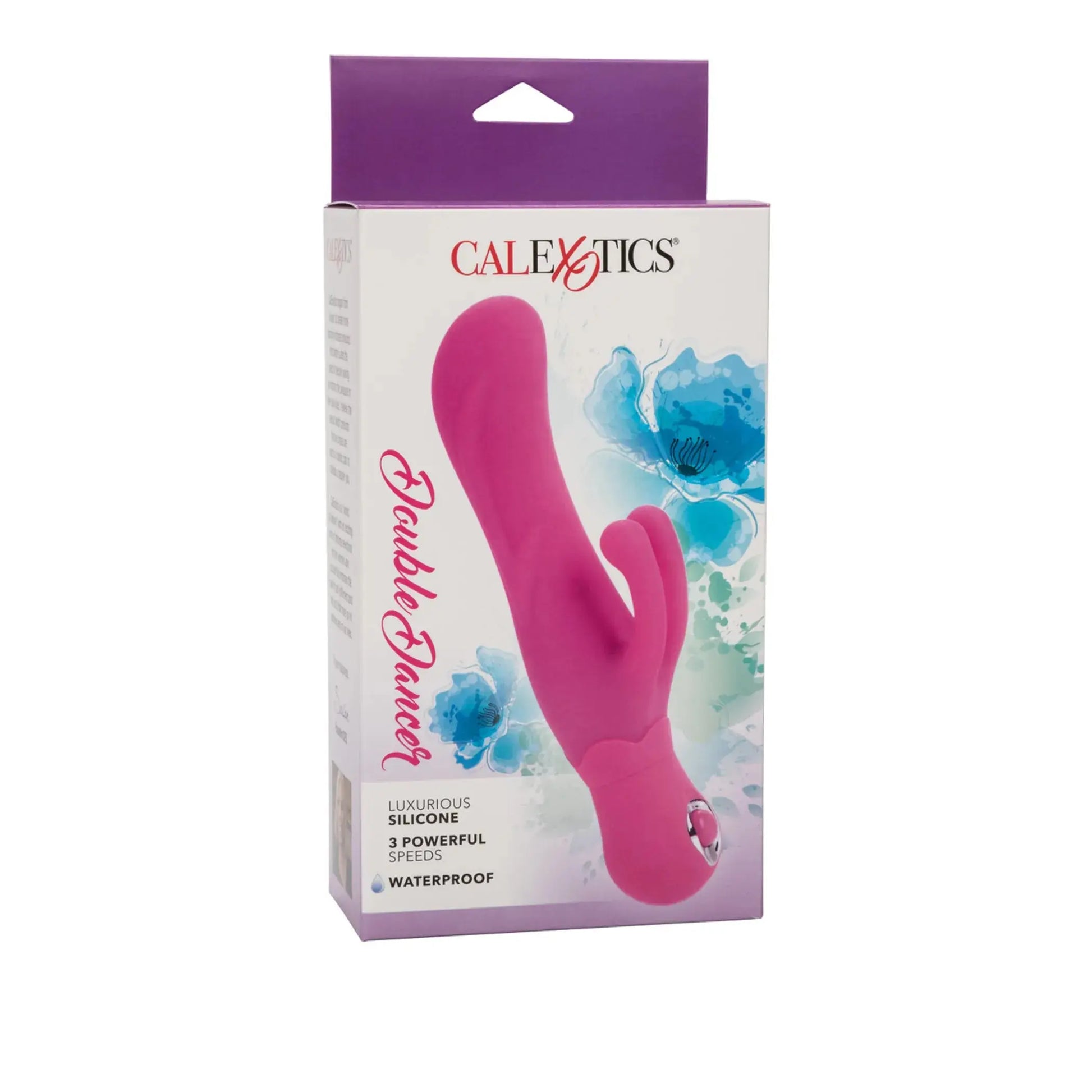 Silicone Double Dancer Vibrator In Pink California Exotic Novelties