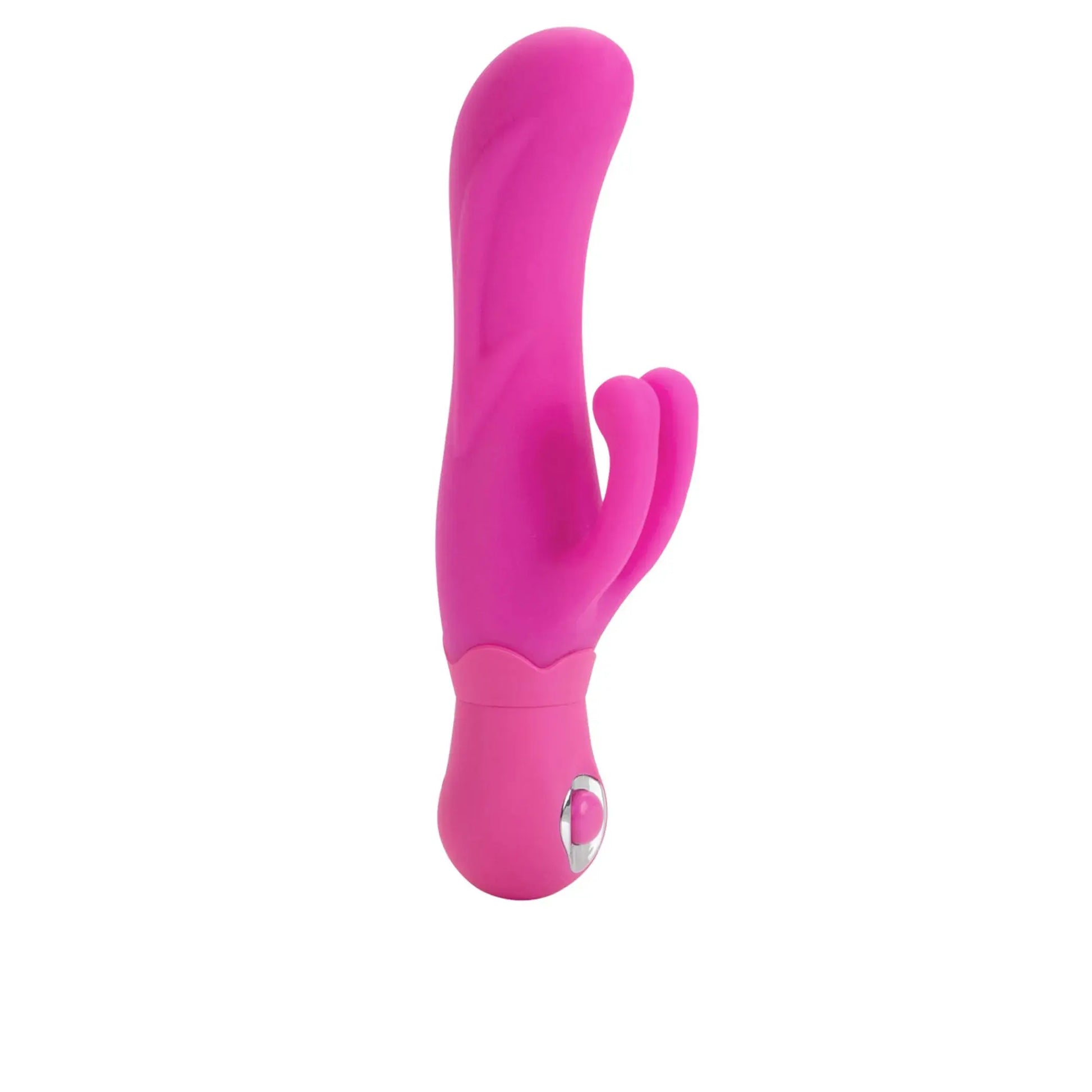 Silicone Double Dancer Vibrator In Pink California Exotic Novelties