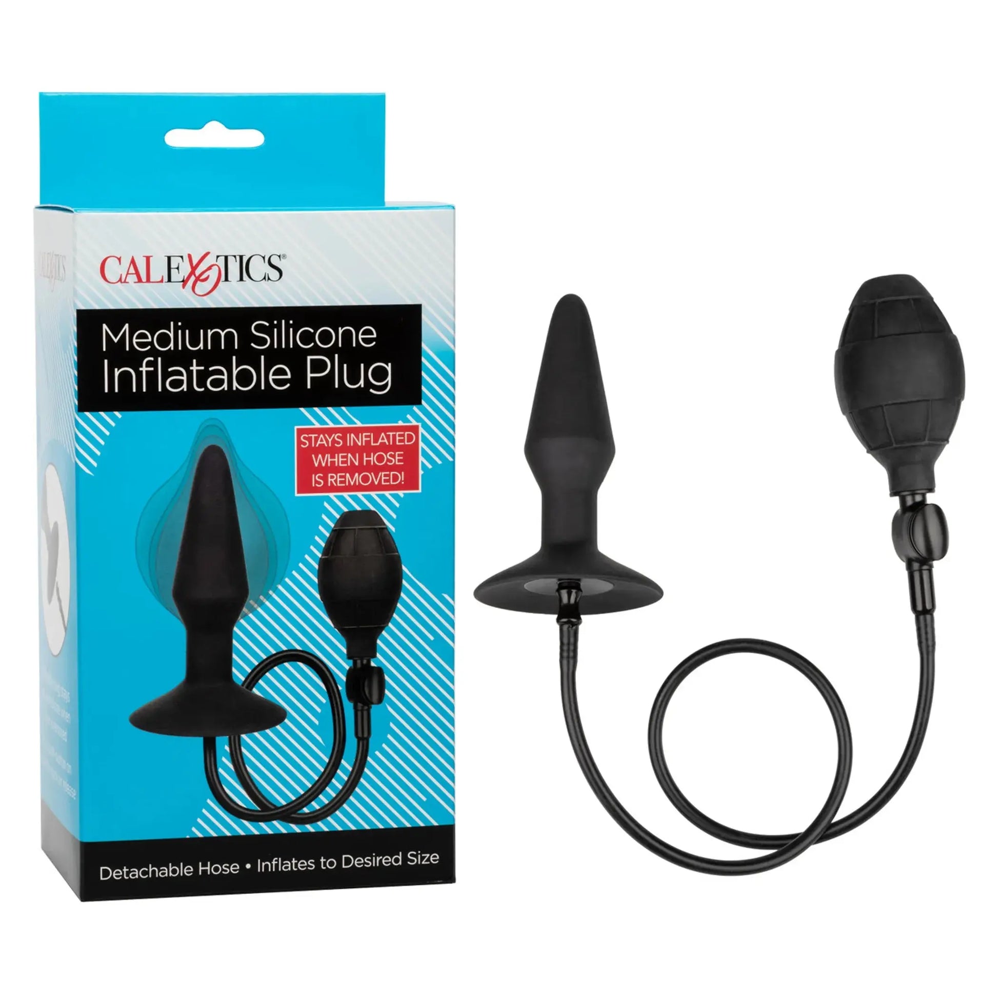 Silicone Inflatable Plug Medium California Exotic Novelties
