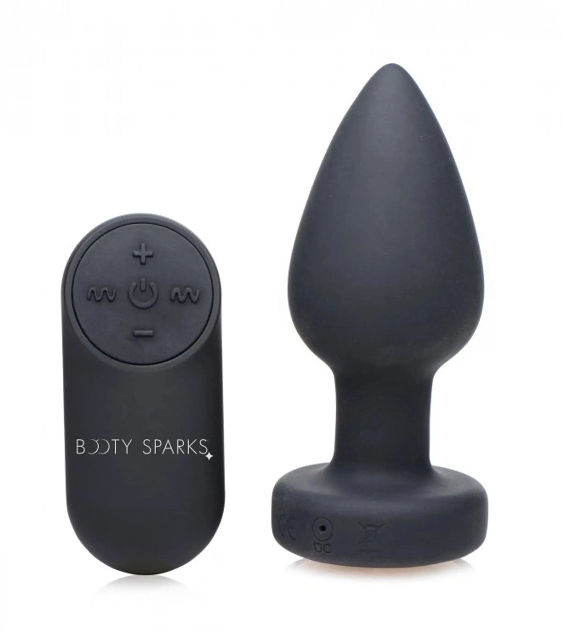 Silicone LED Vibrating Anal Plug - Medium XR Brands