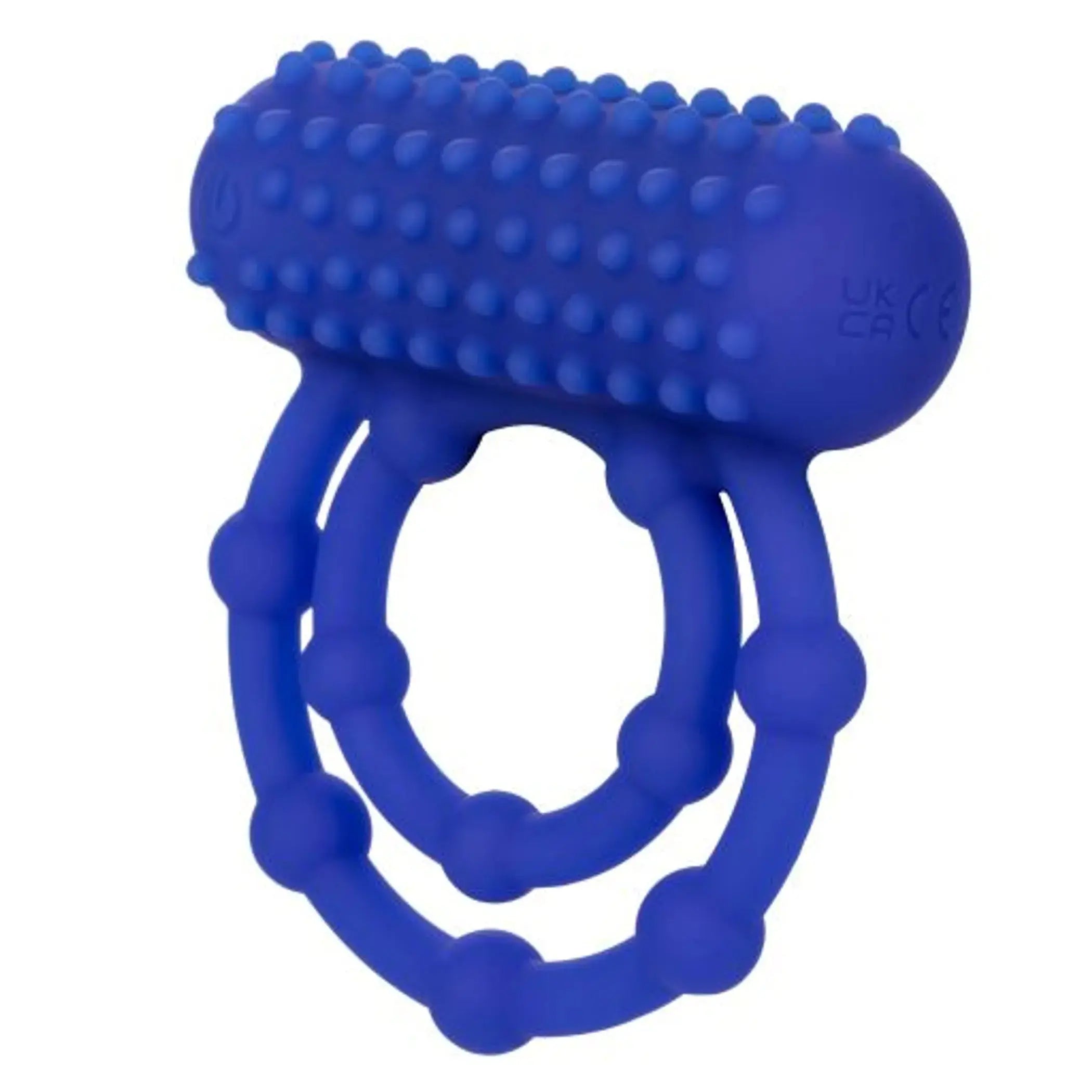 Silicone Rechargeable 10 Bead Maximus Ring California Exotic Novelties