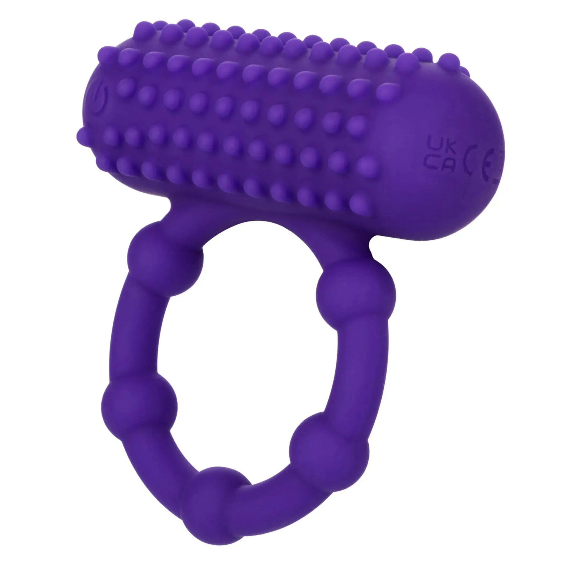 Silicone Rechargeable 5-Bead Maximus Ring California Exotic Novelties