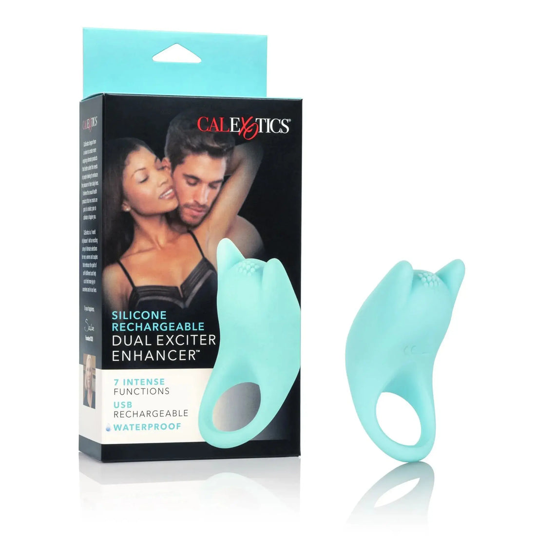 Silicone Rechargeable Dual Exciter Enhancer California Exotic Novelties