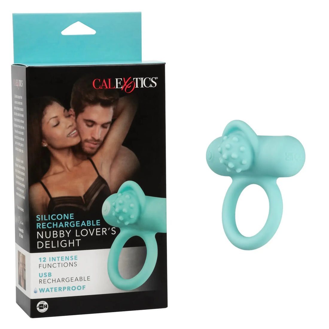 Silicone Rechargeable Nubby Lover's Delight California Exotic Novelties