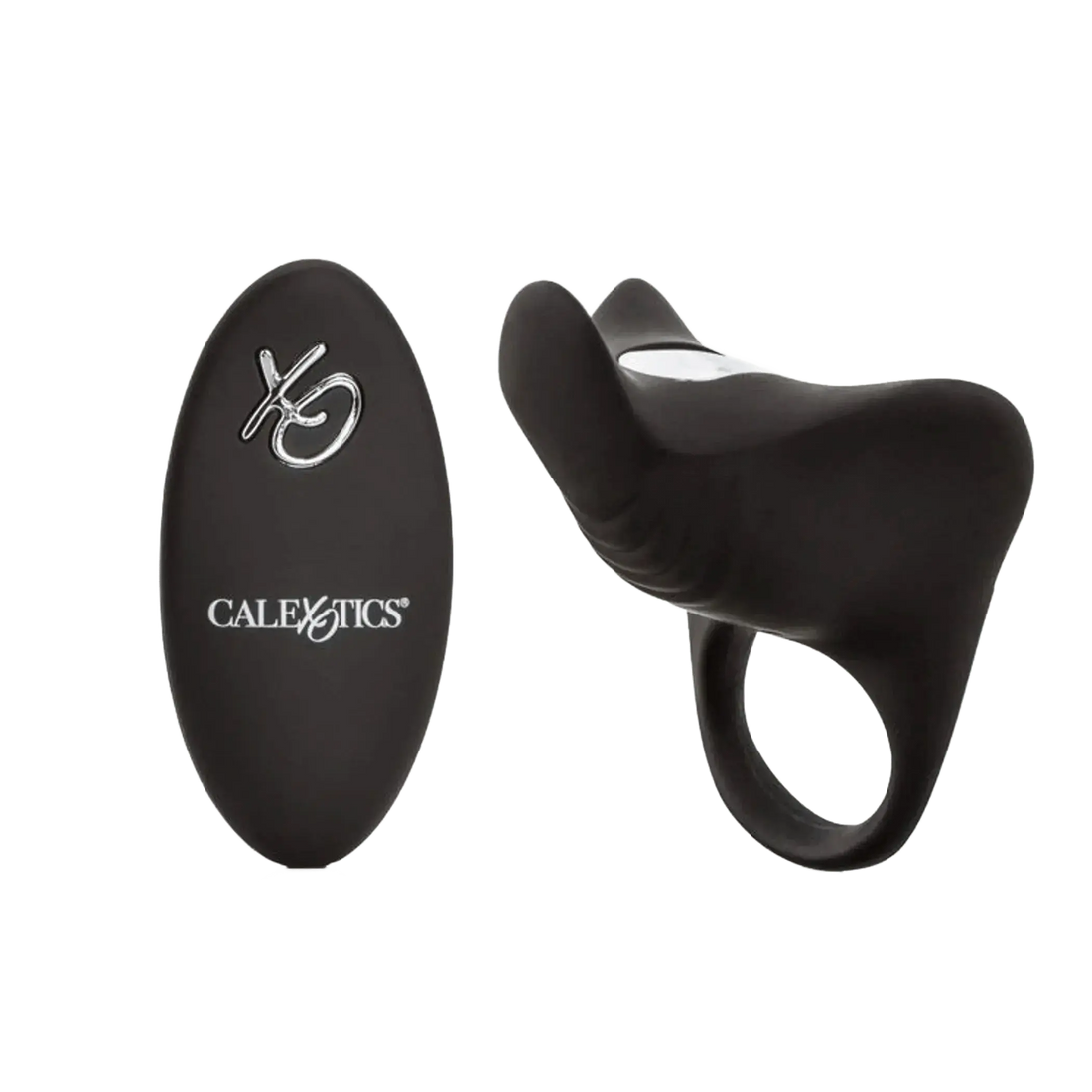 SILICONE RECHARGEABLE REMOTE PLEASURIZER COCK RING California Exotic Novelties