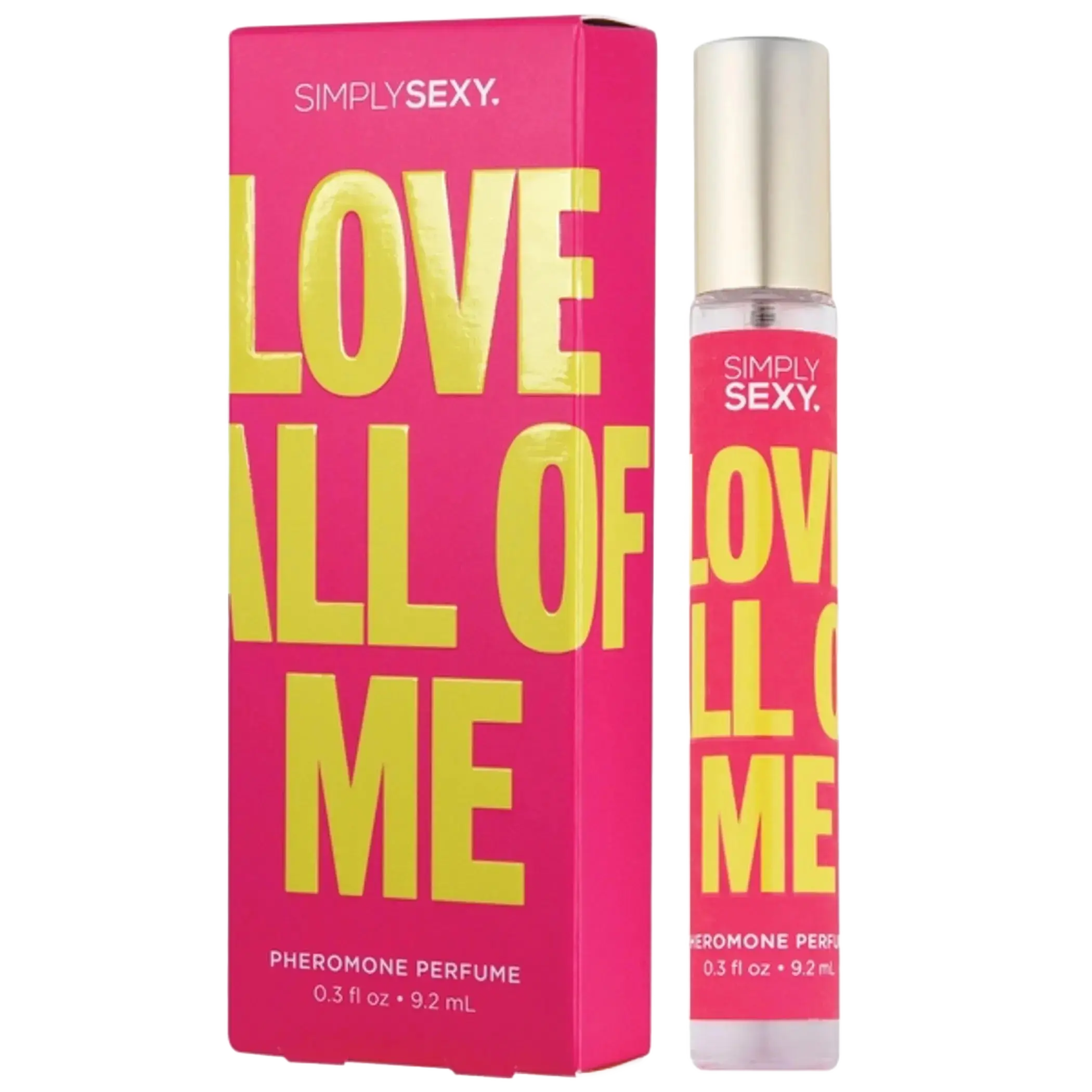 SIMPLY SEXY PHEROMONE PERFUME LOVE ALL OF ME .3 FL OZ Classic Brands