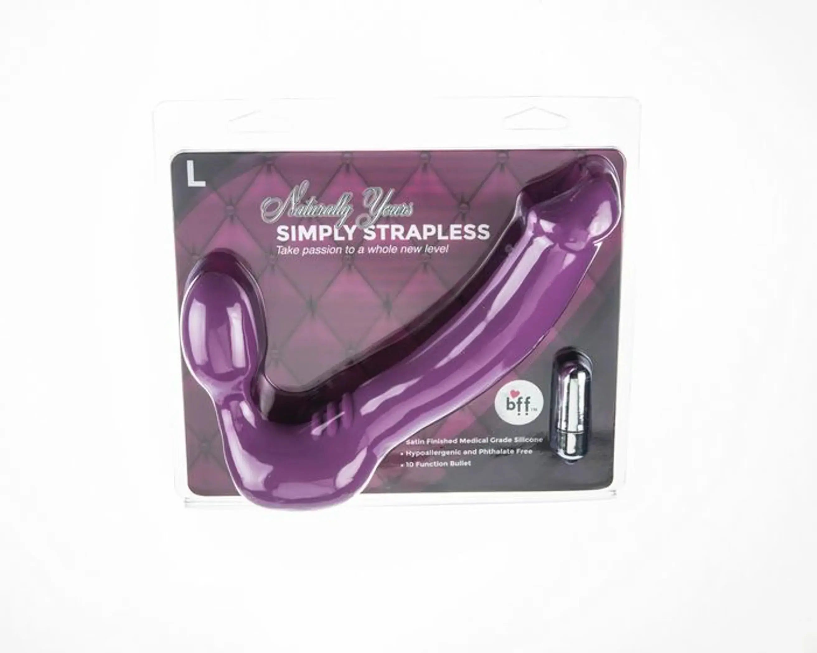 Simply Strapless Large Purple SI Novelties