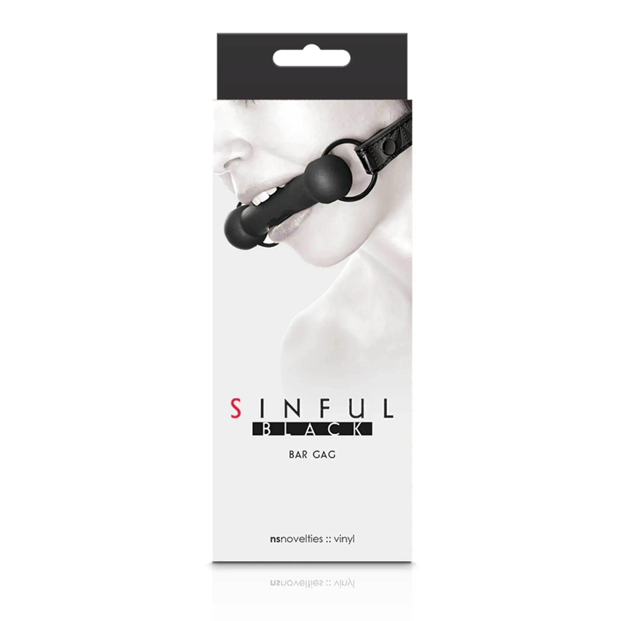 Sinful Black Bar Gag NS Novelties