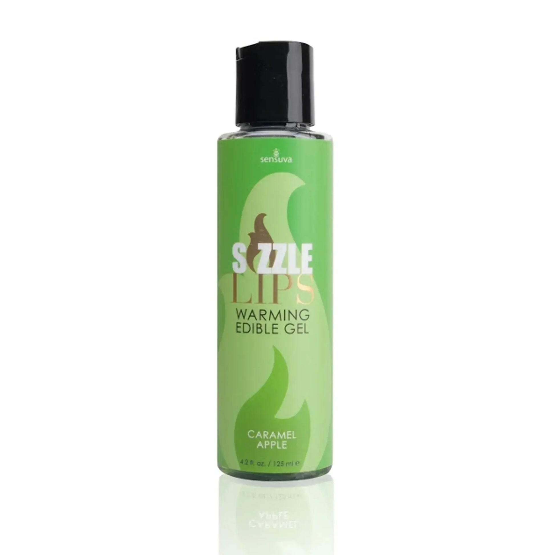 Sizzle Lips Warming Gel Caramel Apple 4.2 oz Sensuva