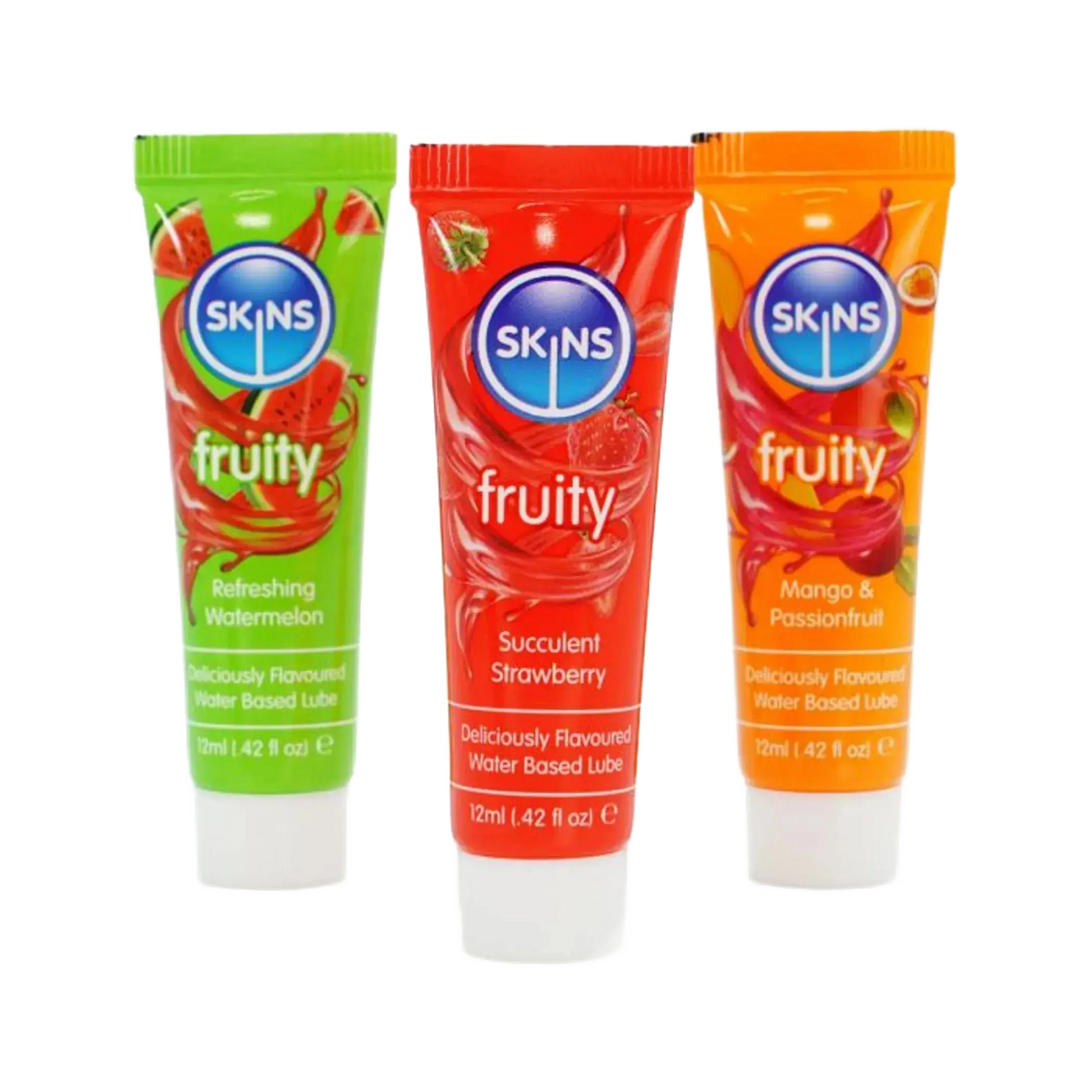 SKINS 12ML SAMPLER TUBES FRUITY 3PK Creative Conceptions