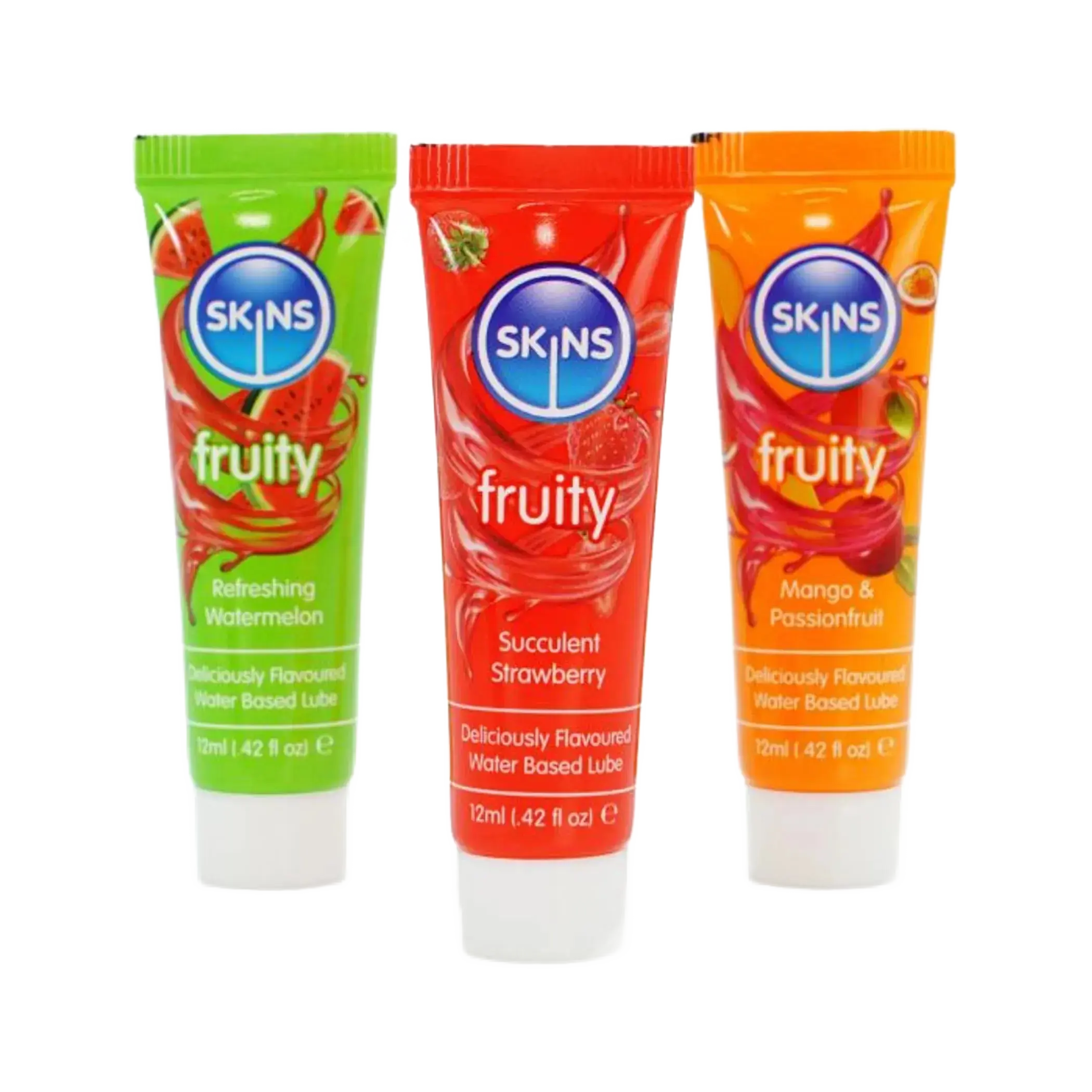 SKINS 12ML SAMPLER TUBES FRUITY 3PK Creative Conceptions