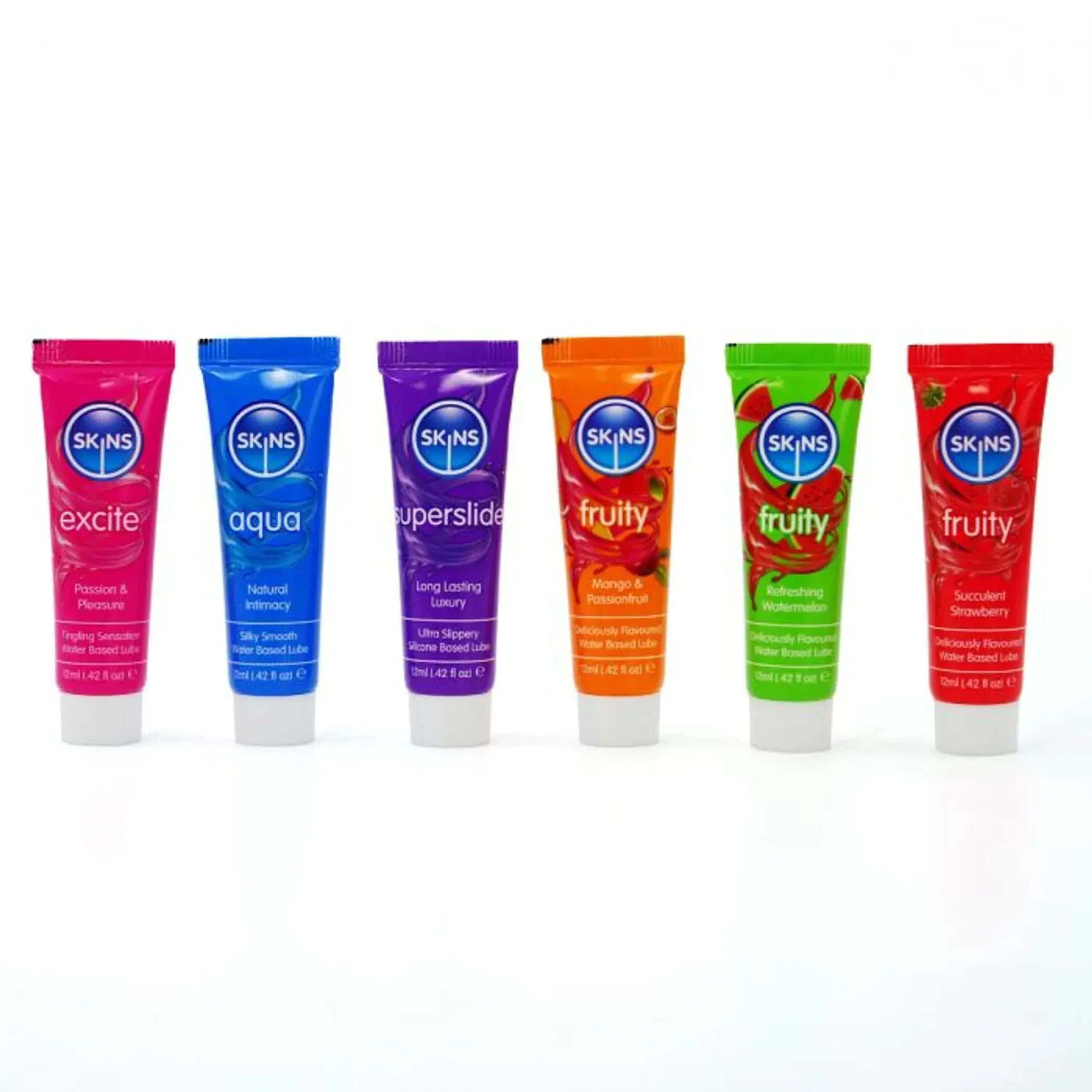 Skins 12ml Sampler Tubes Vital & Fruity 6 Pack Creative Conceptions