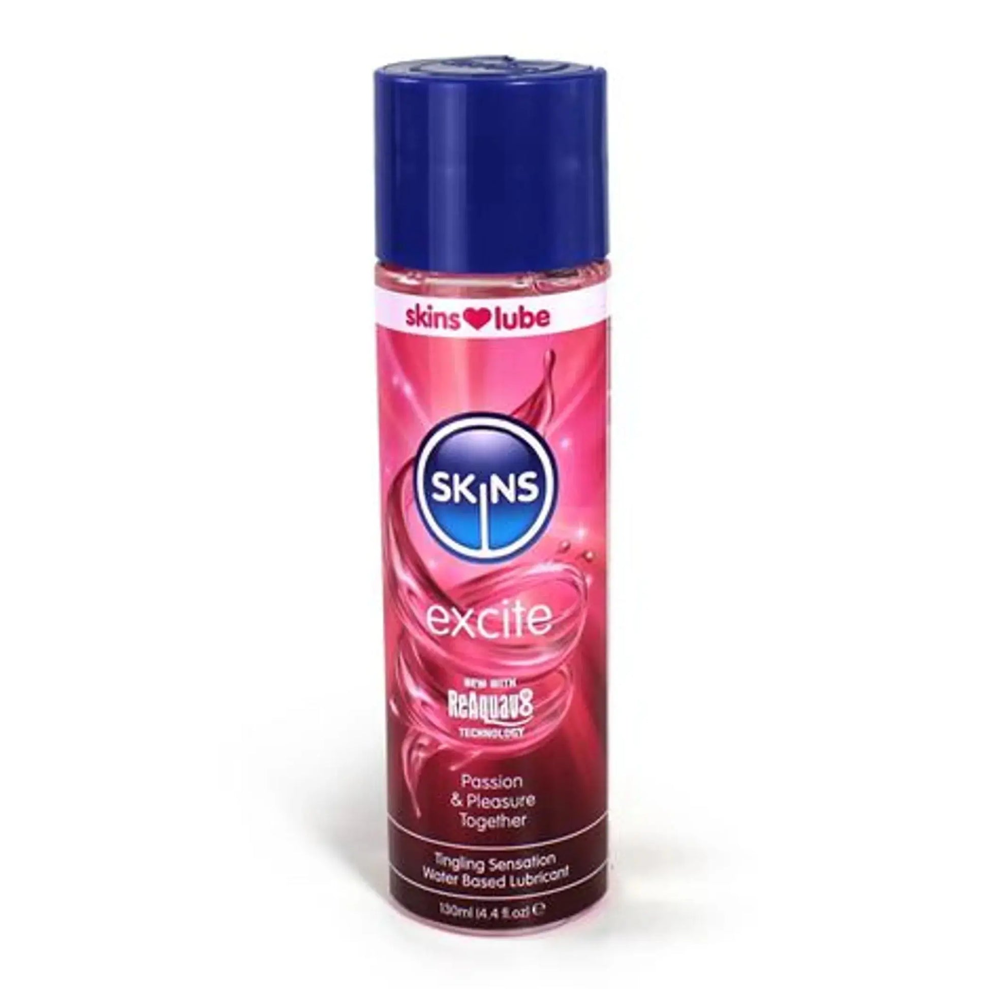 Skins Excite Tingling Water-Based Lubricant 4.4 oz Creative Conceptions