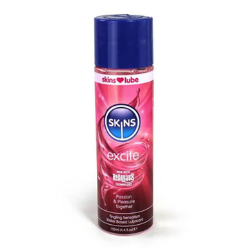 Skins Excite Tingling Water-Based Lubricant 4.4 oz Creative Conceptions