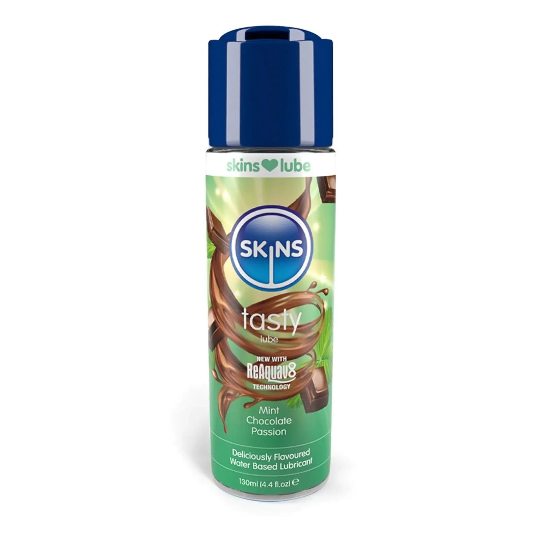 Skins Mint Chocolate Water-Based Lube 4.4 Fl Oz Creative Conceptions
