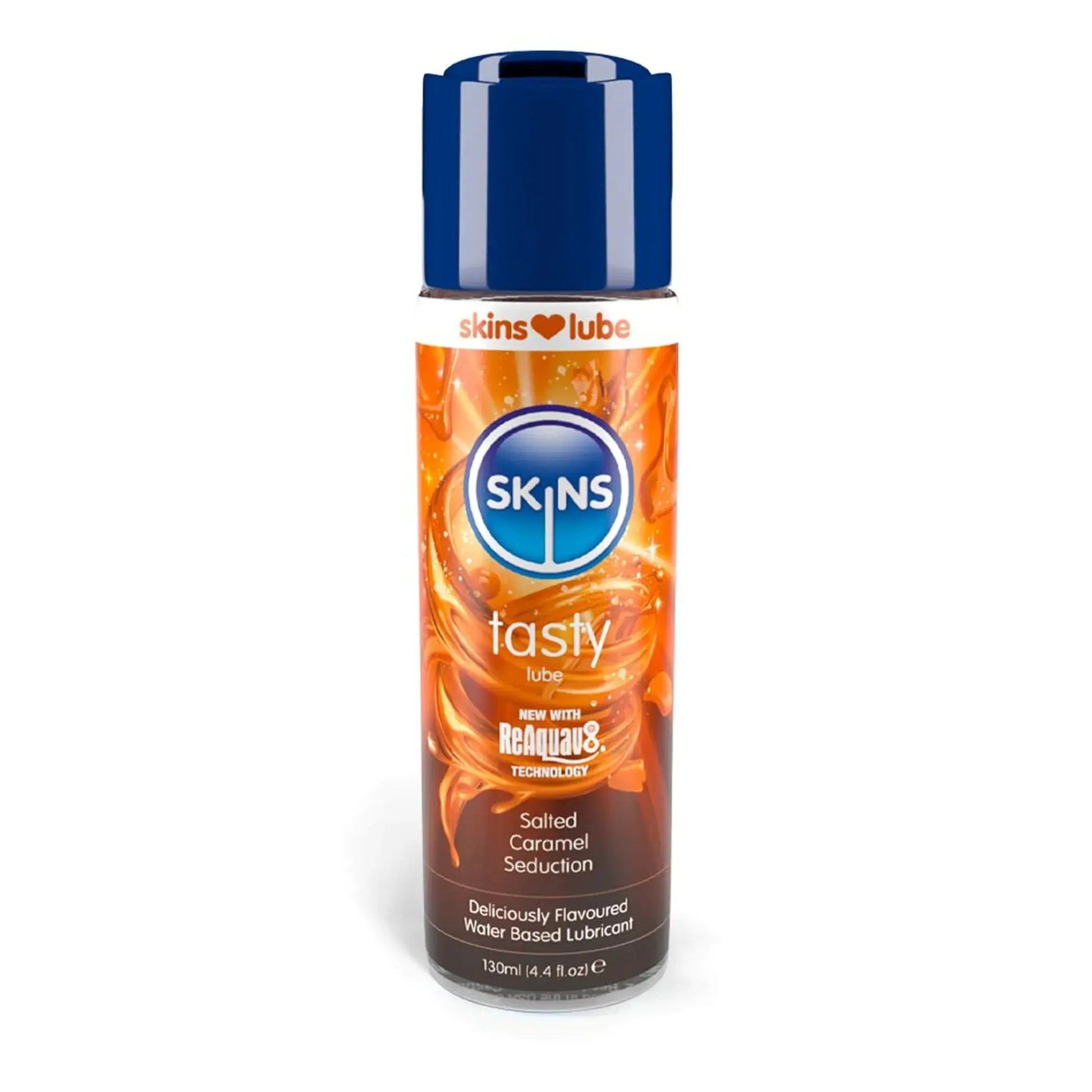 Skins Salted Caramel Water-Based Lube 4.4 Fl Oz Creative Conceptions
