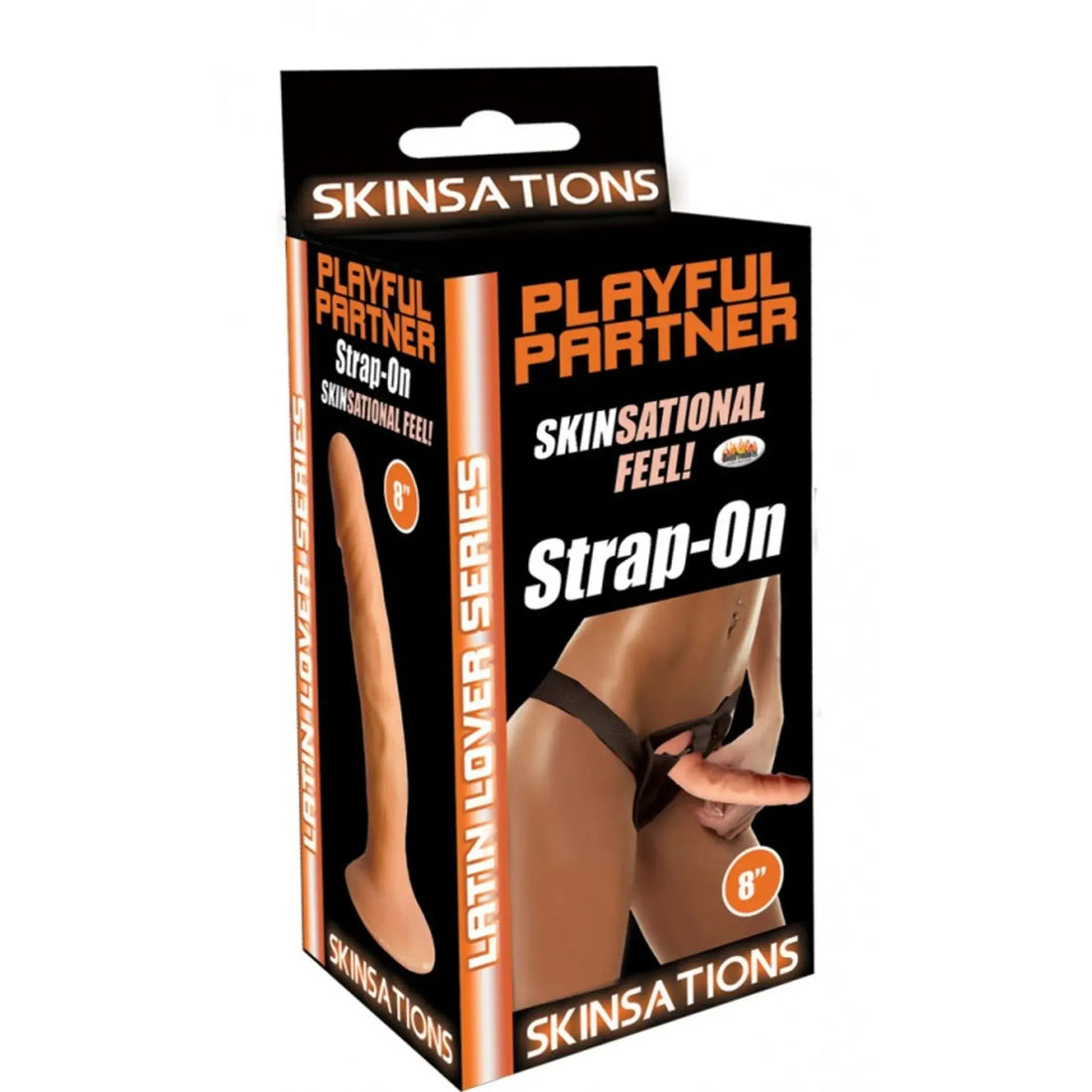 Skinsations Latin Lover Playful Partner 8 Strap-On HOTT Products