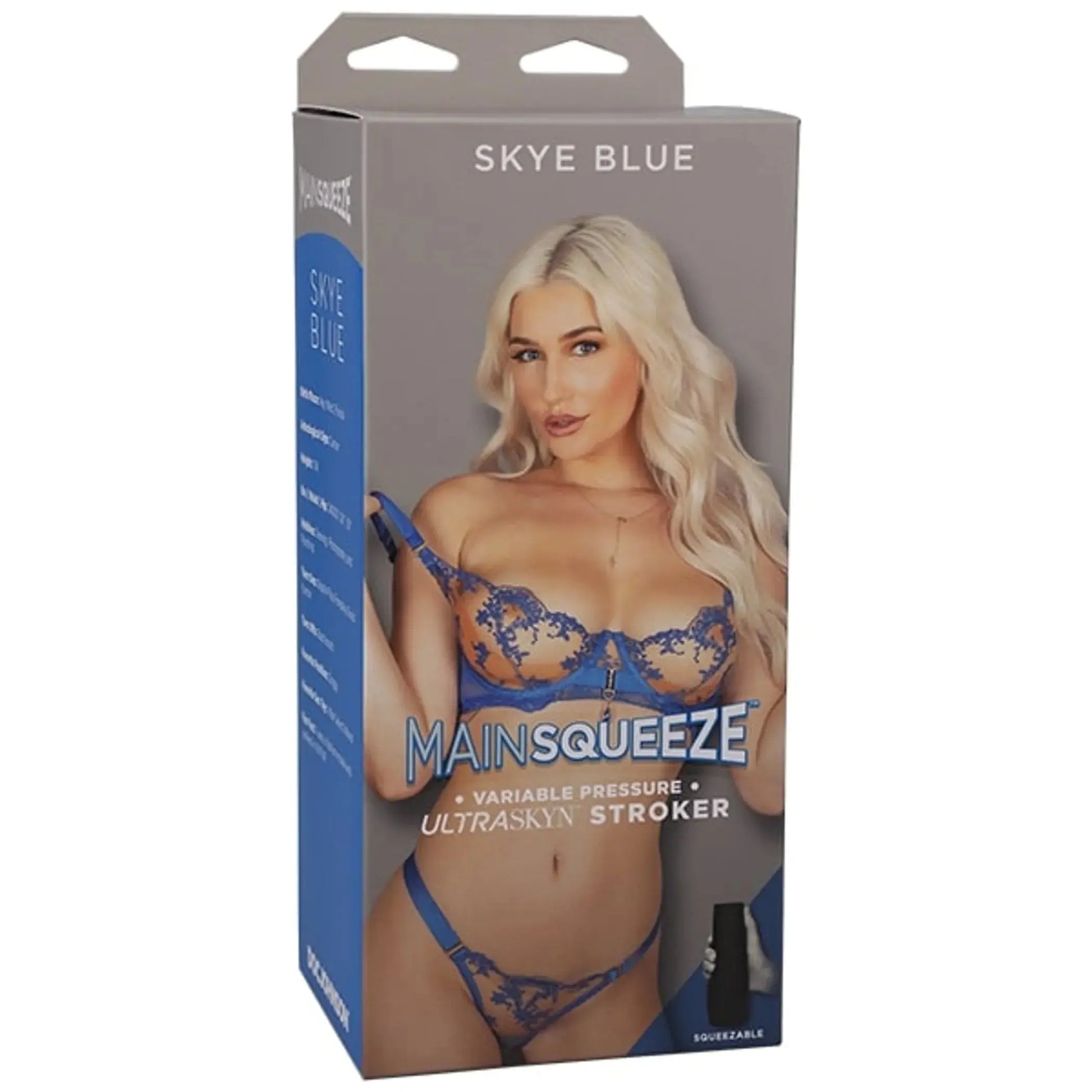 Skye Blue Vanilla Ultraskyn Stroker Doc Johnson Novelties
