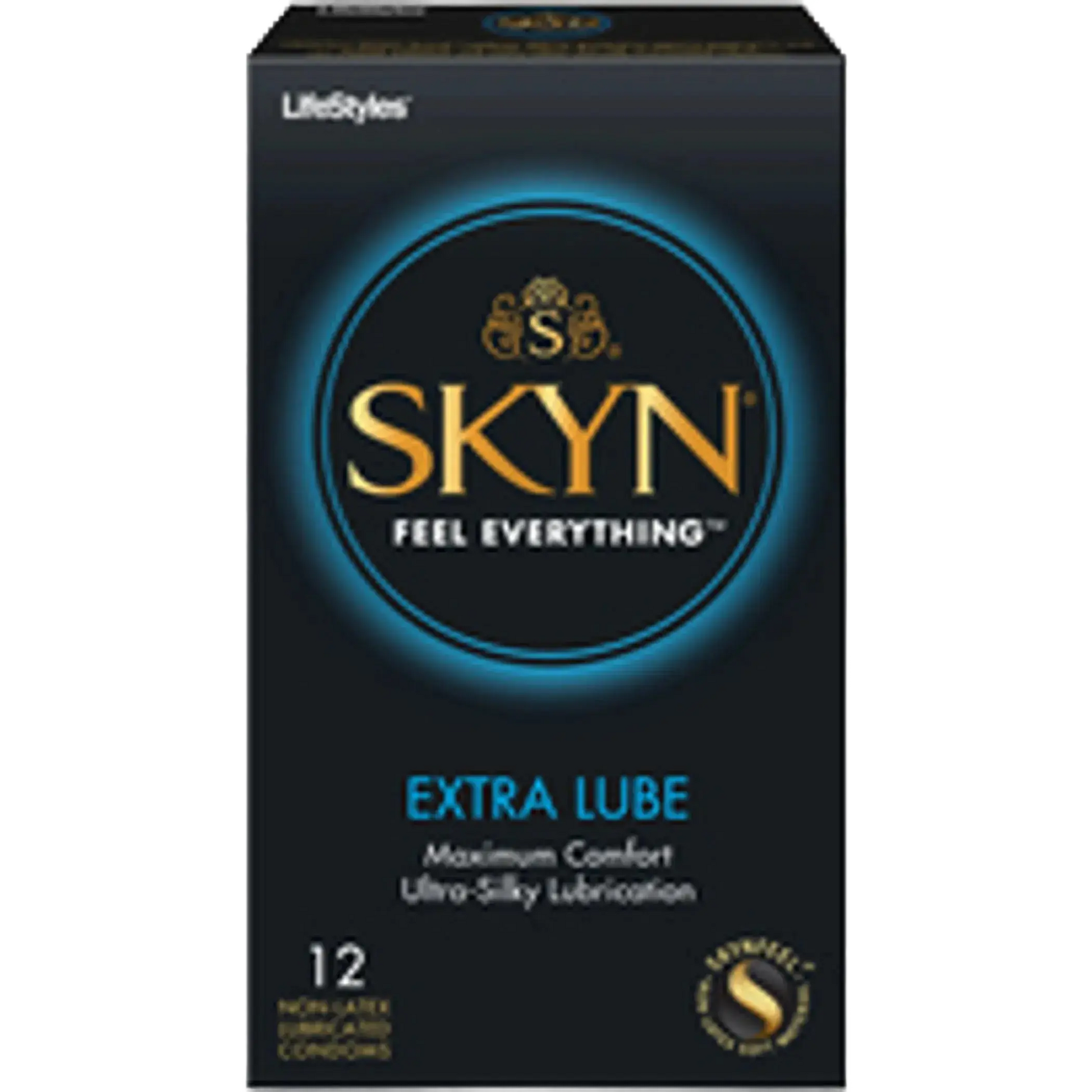 LIFESTYLES SKYN EXTRA LUBRICATED 12PK Paradise Products