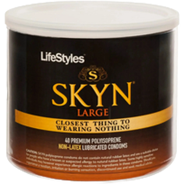 LIFESTYLES SKYN LARGE 40PC BOWL Paradise Products