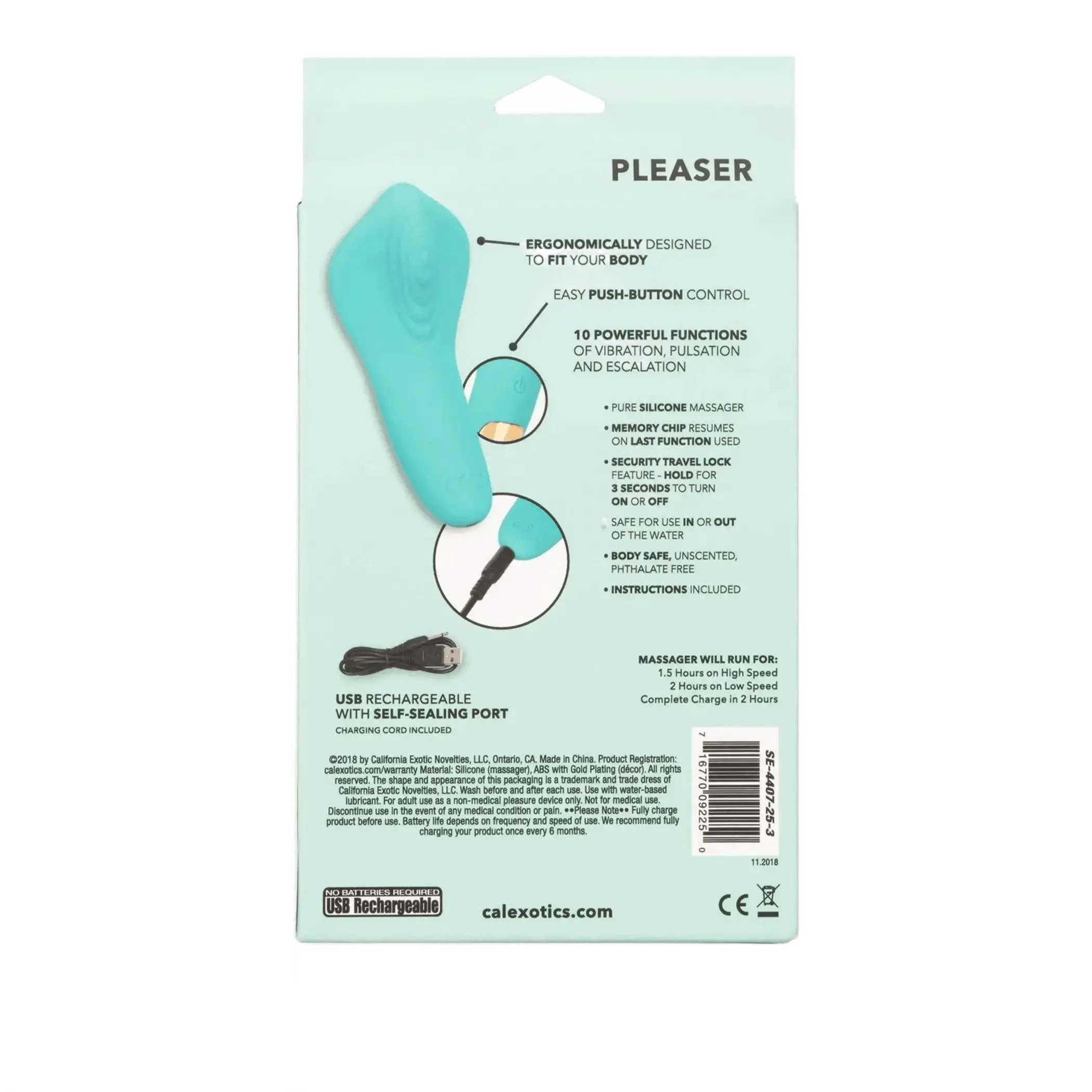 SLAY PLEASER California Exotic Novelties