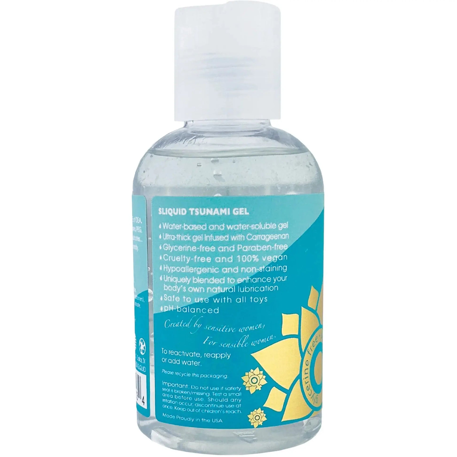 Sliquid Naturals Tsunami Ultra Thick Gel SLiquid Lubricants