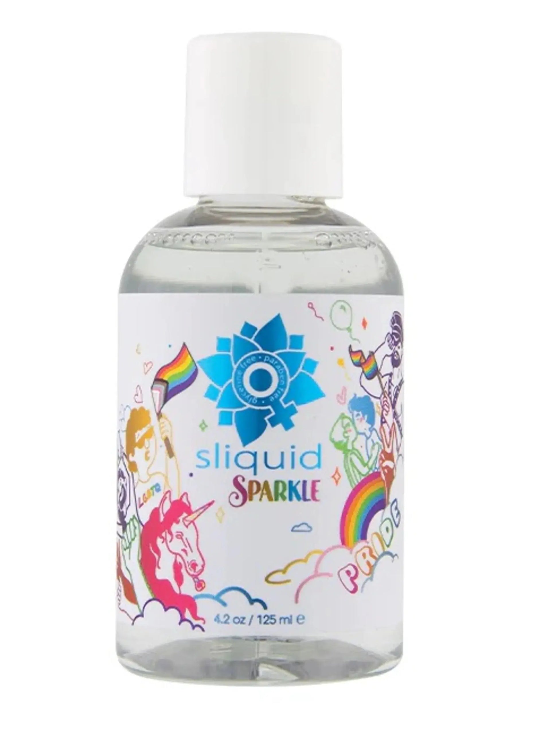 Sliquid Sparkle Pride Lubricant 4.2 oz SLiquid Lubricants