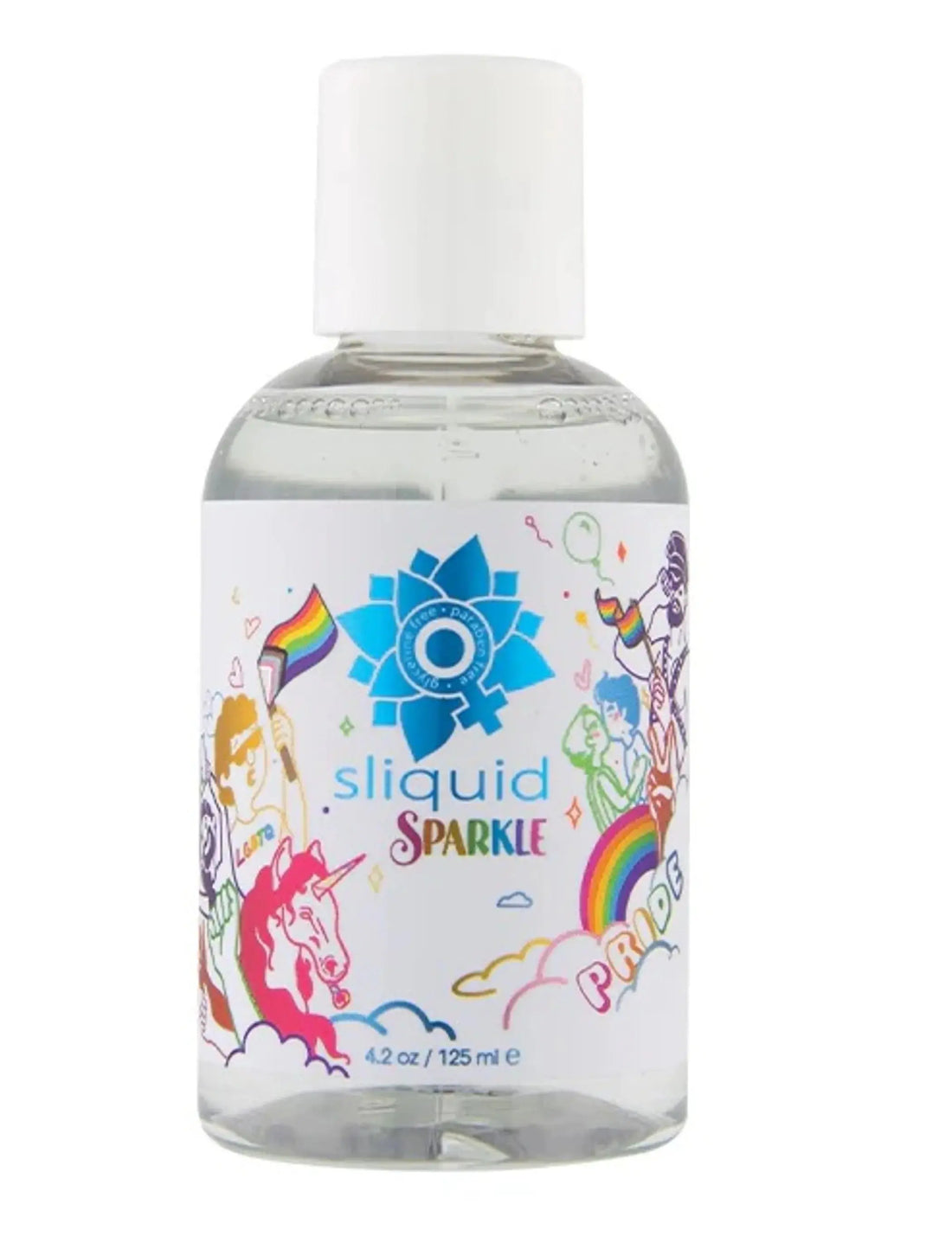 Sliquid Sparkle Pride Lubricant 4.2 oz SLiquid Lubricants