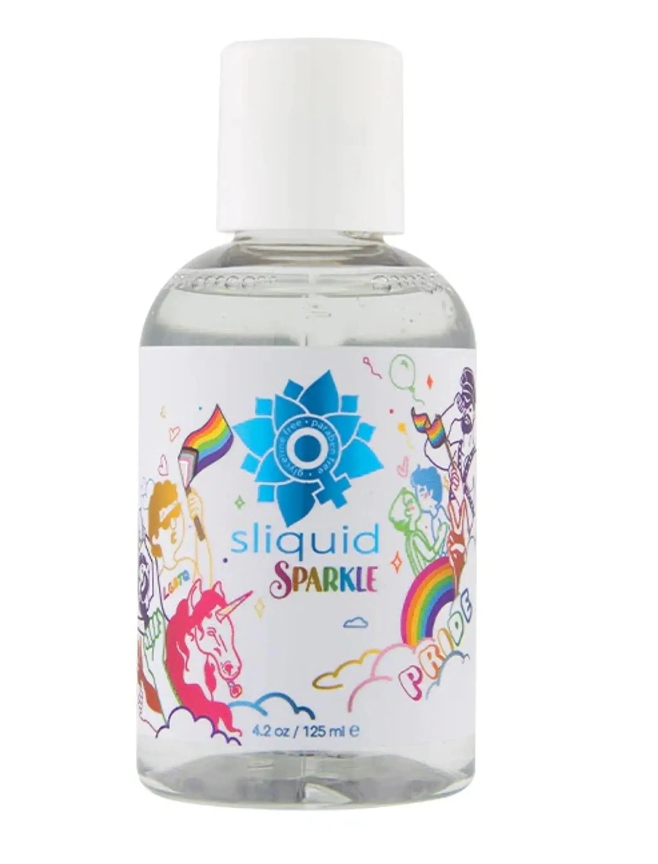 Sliquid Sparkle Pride Lubricant 4.2 oz SLiquid Lubricants