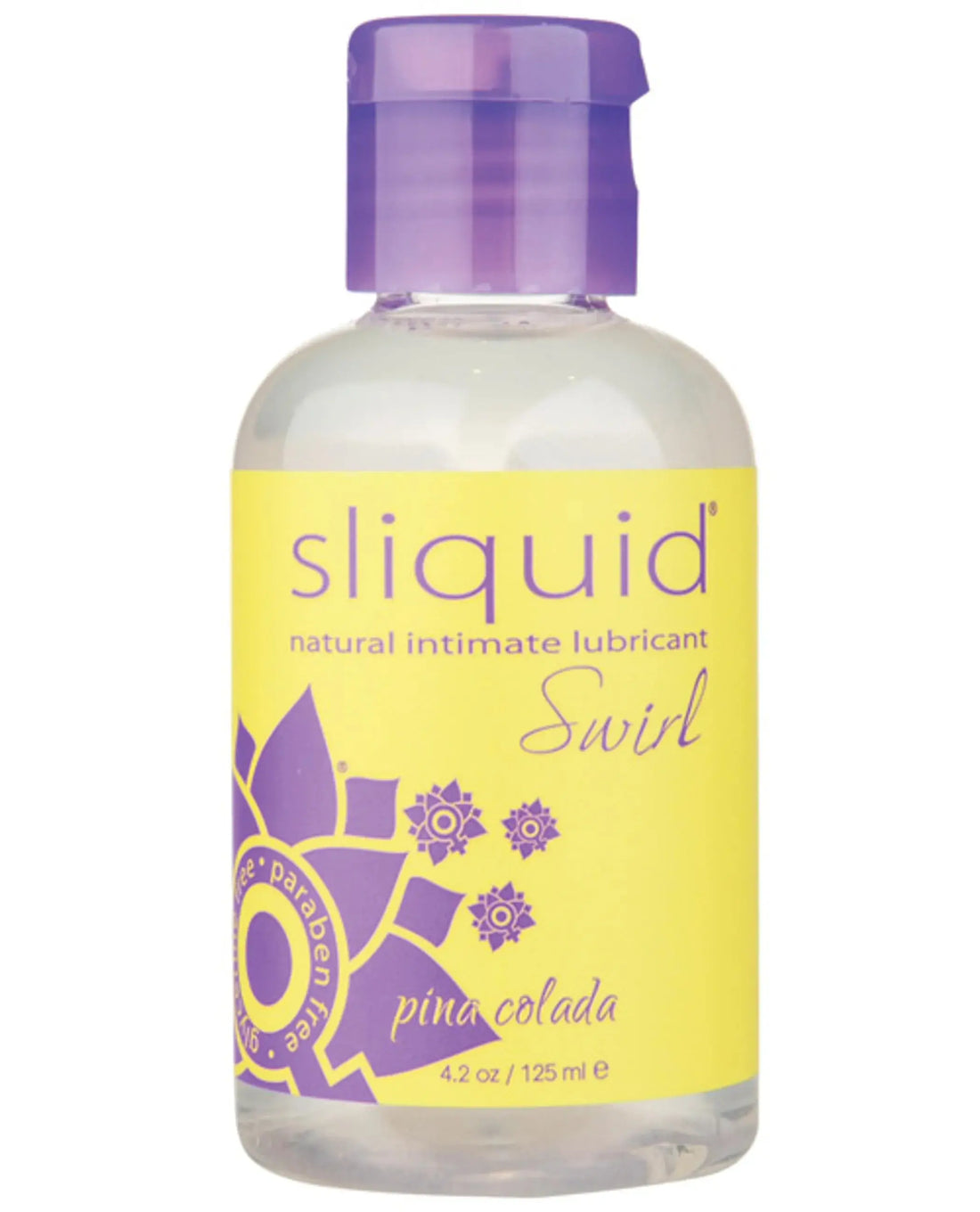 Sliquid Swirl Pina Colada Water-Based Lubricant 4.2 oz SLiquid Lubricants