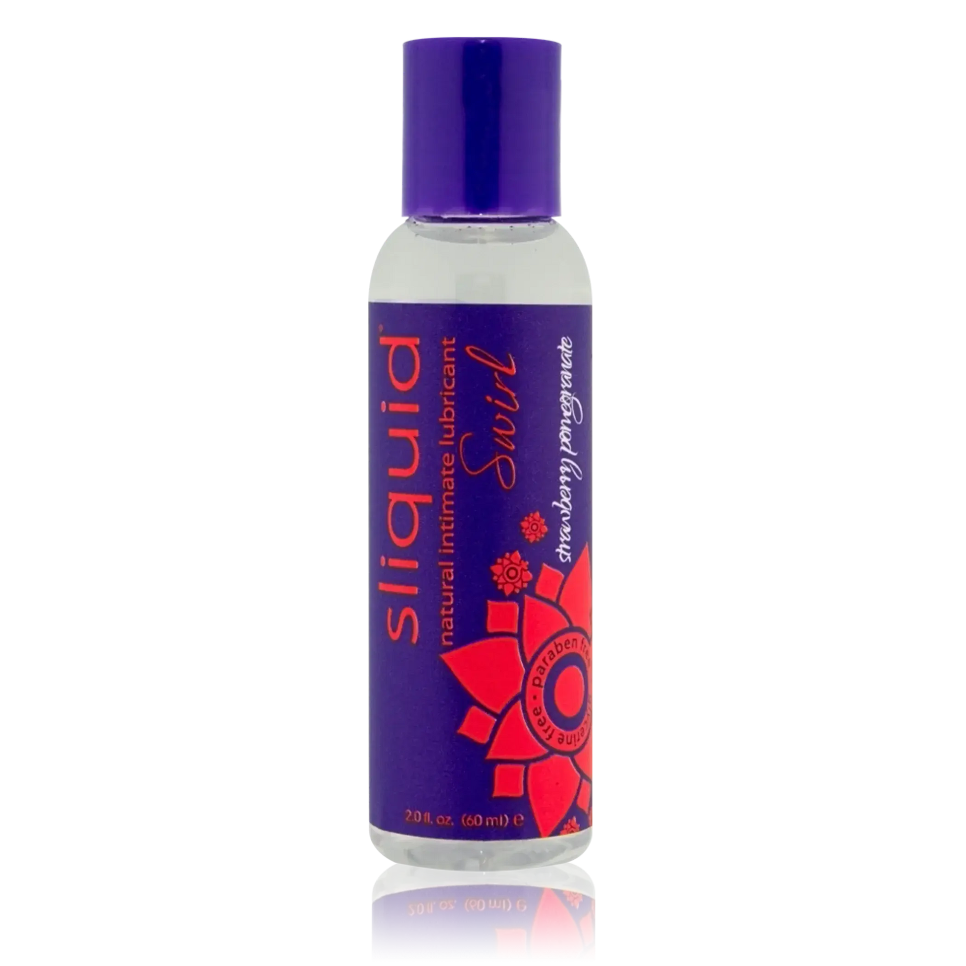 Sliquid Swirl Strawberry Pomegranate Lubricant 2 oz SLiquid Lubricants