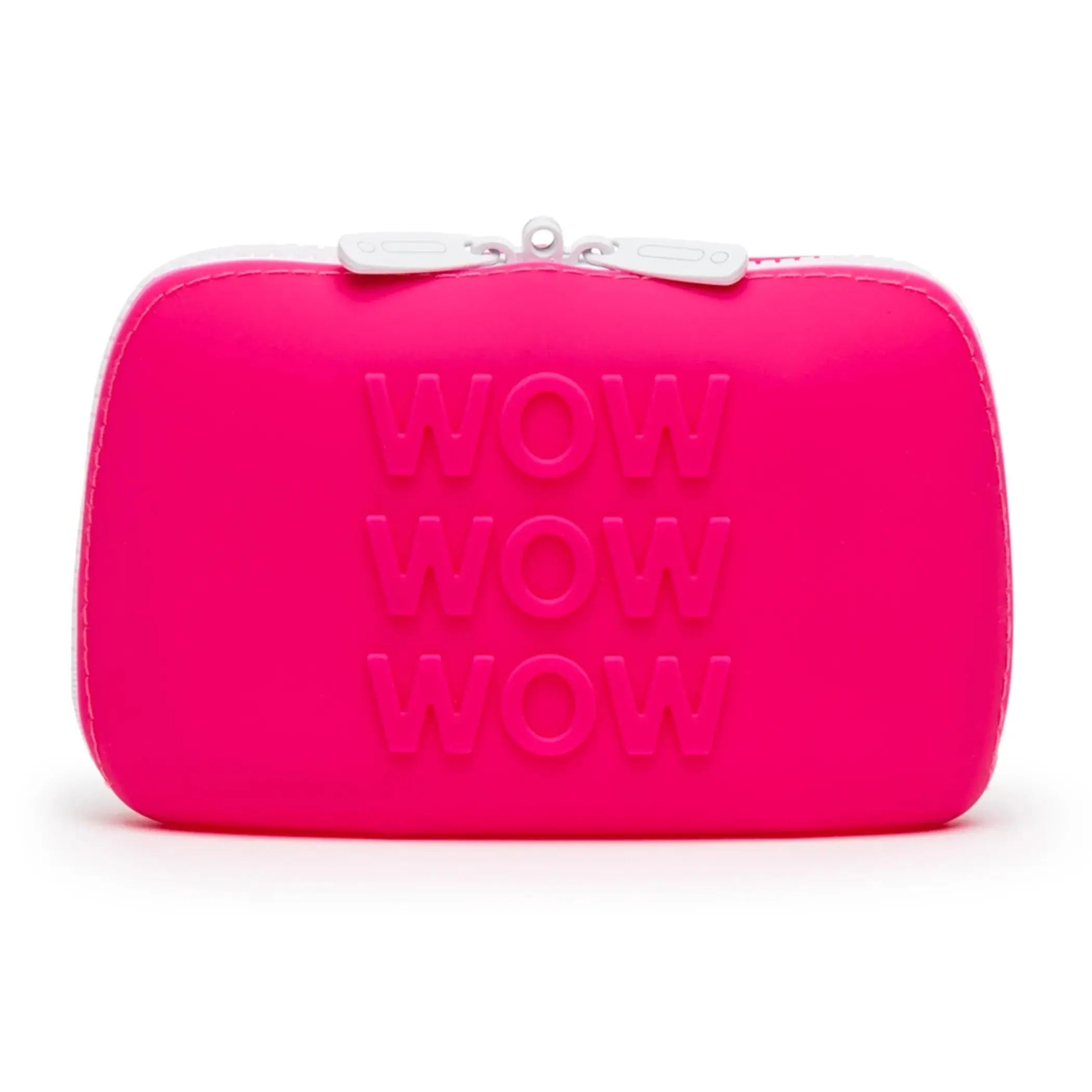 Small Pink Silicone Zip Storage Bag Love Honey