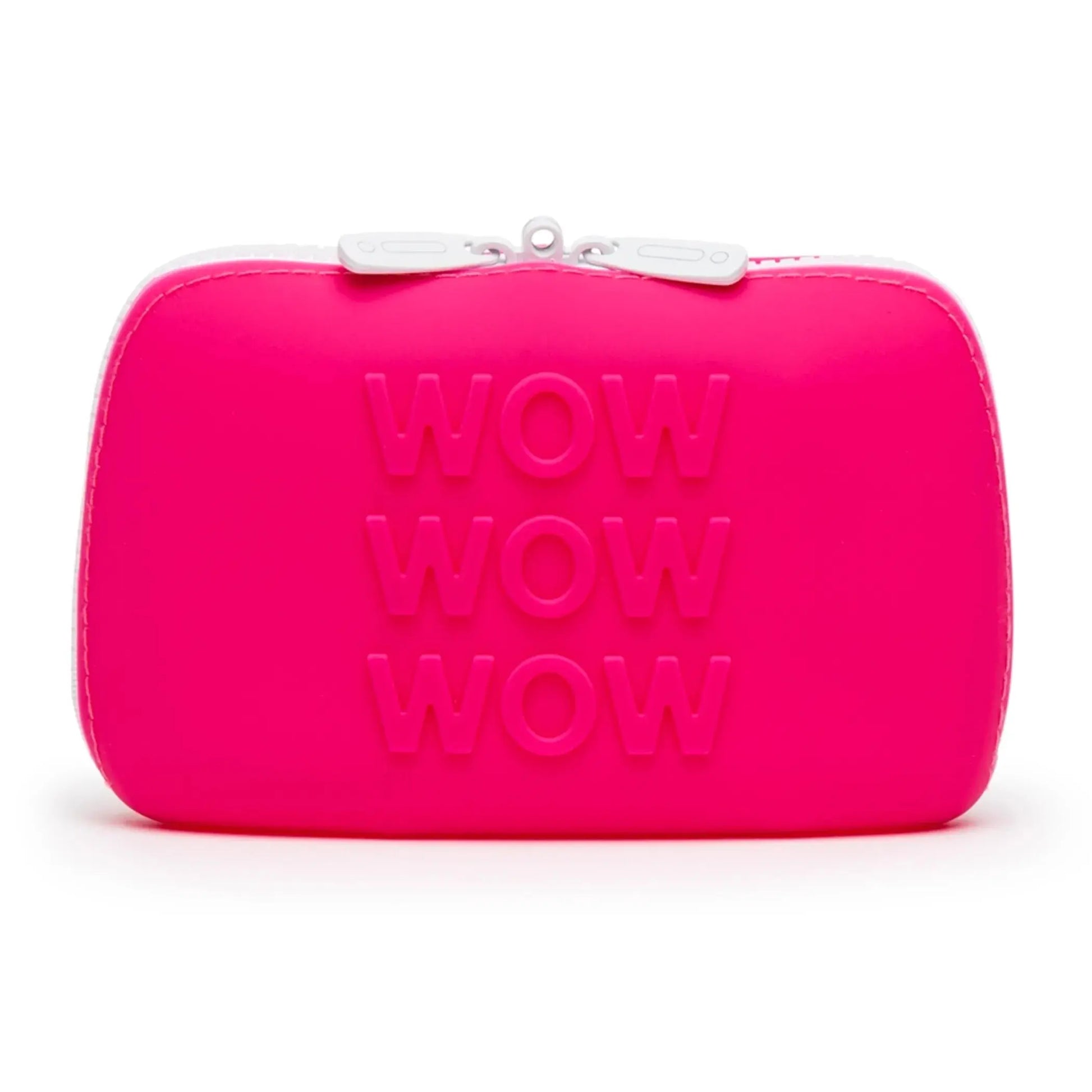 Small Pink Silicone Zip Storage Bag Love Honey